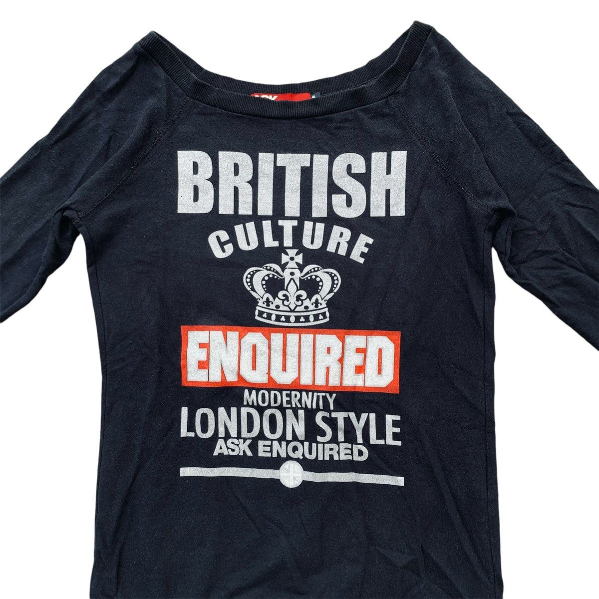 Hysteric Glamour × Japanese Brand TEE SHIRT ASK LONG SLEEVE Size S / US 4 / IT 40 - 3 Thumbnail