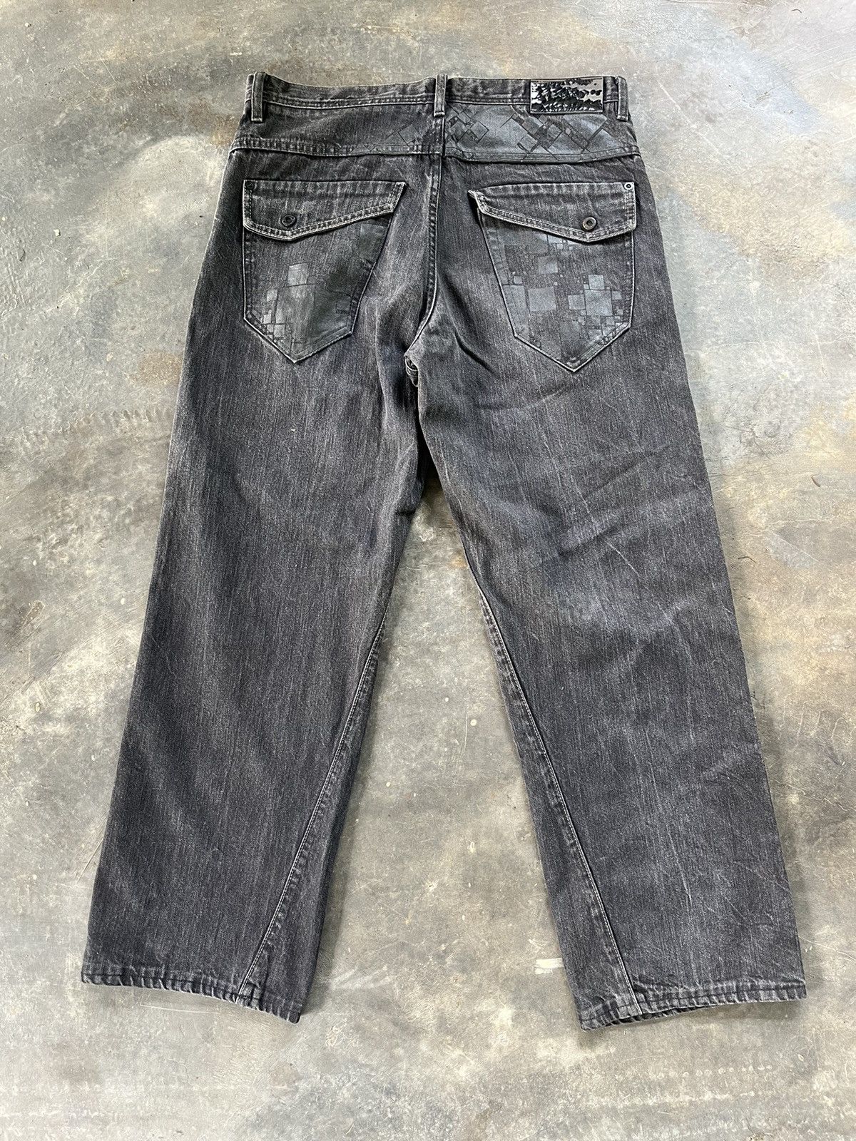 Sean John × Tornado Mart × Vintage Baggy Sean John Denim Size US 36 / EU 52 - 6 Thumbnail