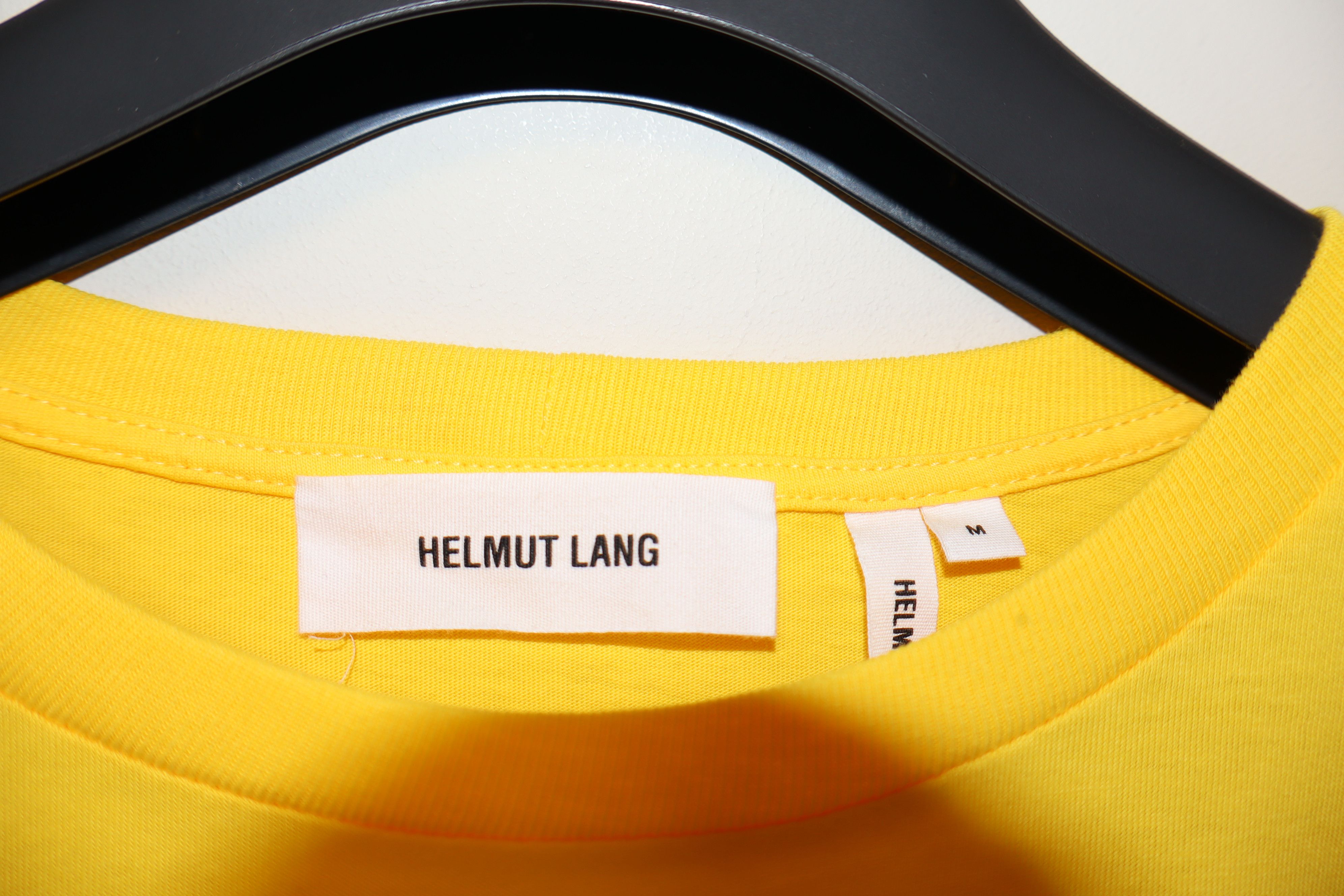 Helmut Lang Yellow taxi t-shirt Size US M / EU 48-50 / 2 - 4 Thumbnail