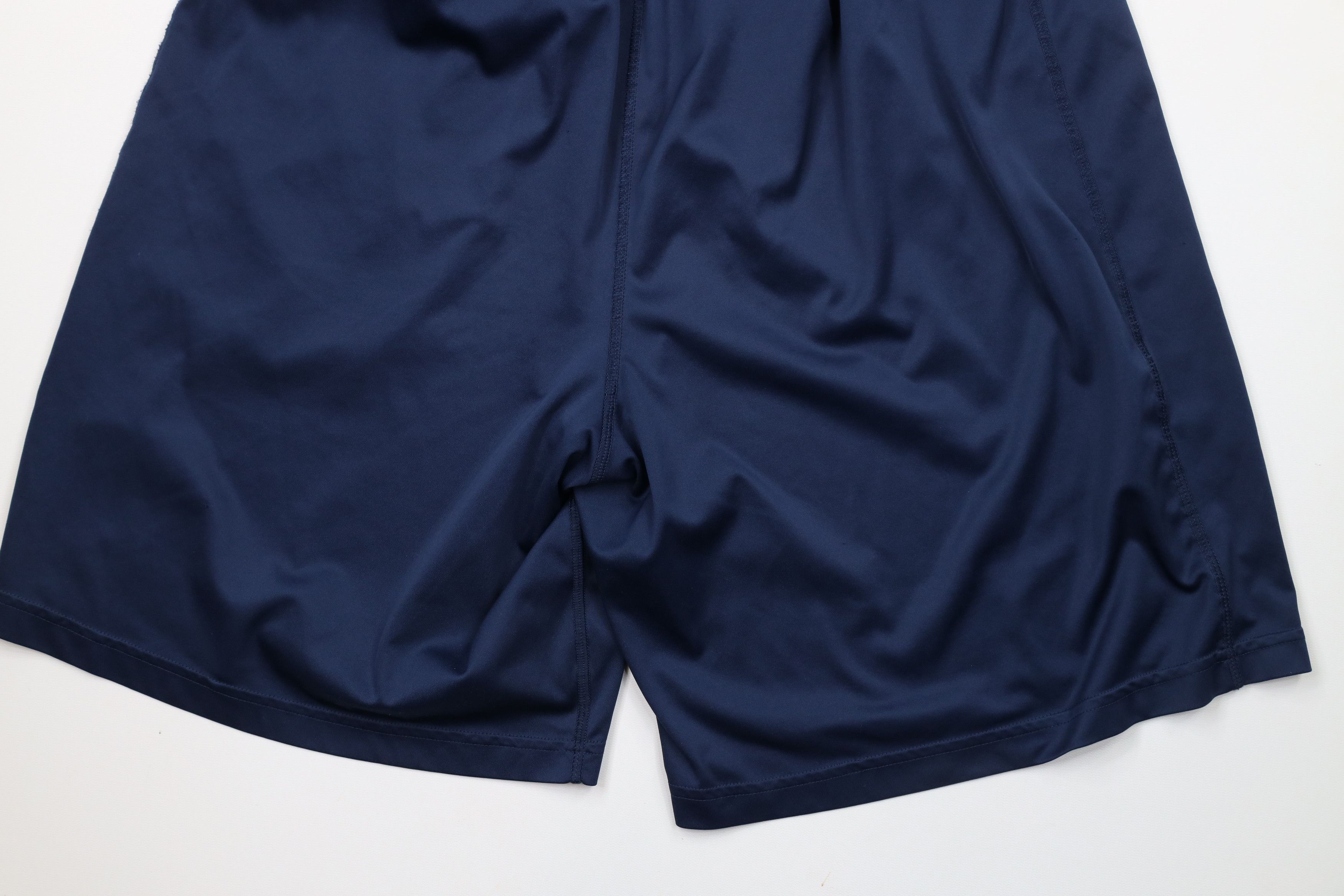 Nike × Vintage Vintage Nike Scott Mini Swoosh Gym Basketball Shorts Blue Size US 34 / EU 50 - 12 Thumbnail