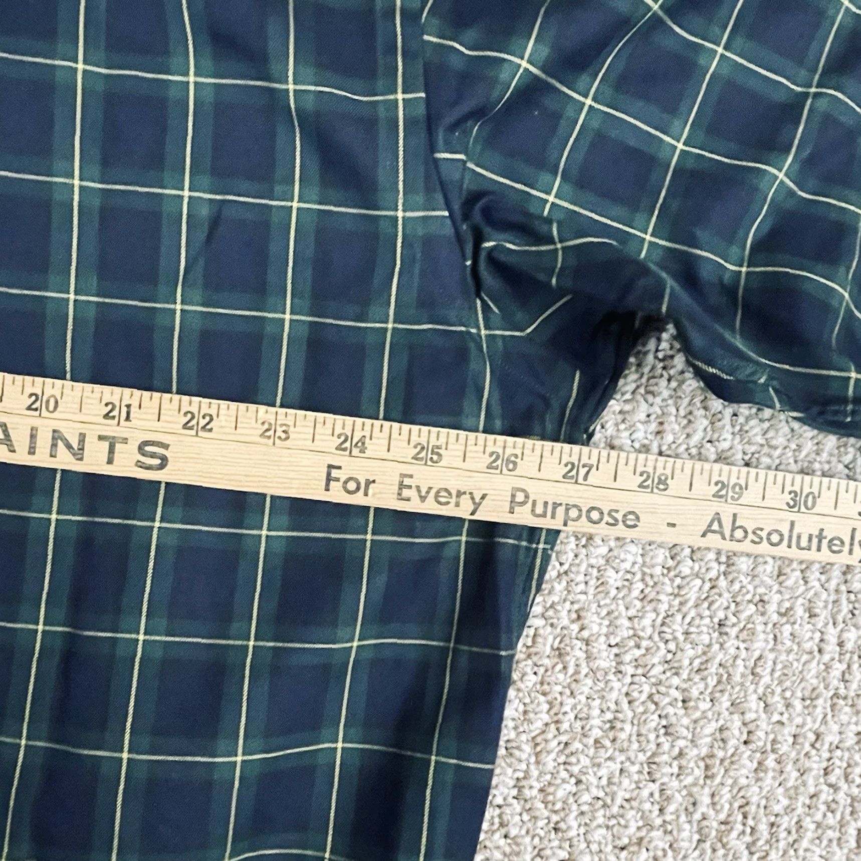Ralph Lauren VINTAGE Polo Ralph Lauren Shirt Men’s XL Plaid Button Up Windowpane Pony T278 Size US XL / EU 56 / 4 - 6 Thumbnail