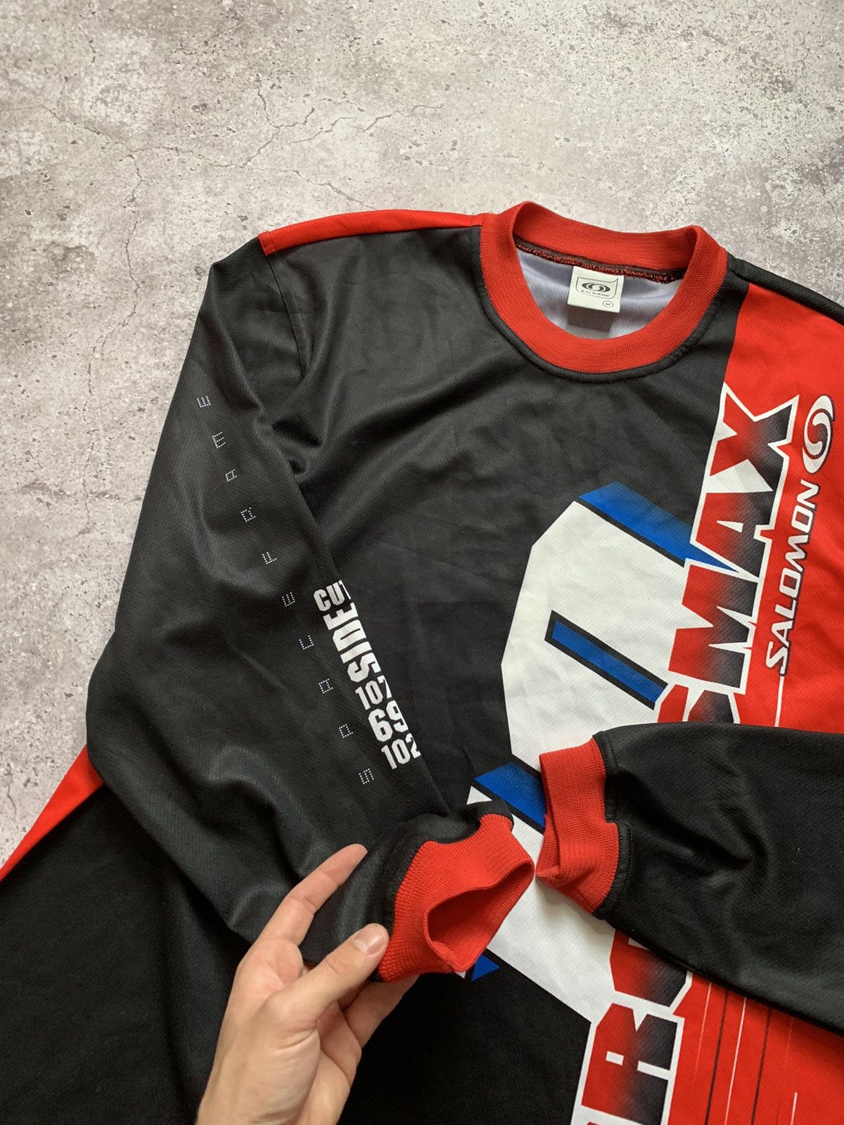 Salomon × Vintage Salomon Motomesh Cross Max Jersey Size US M / EU 48-50 / 2 - 3 Thumbnail