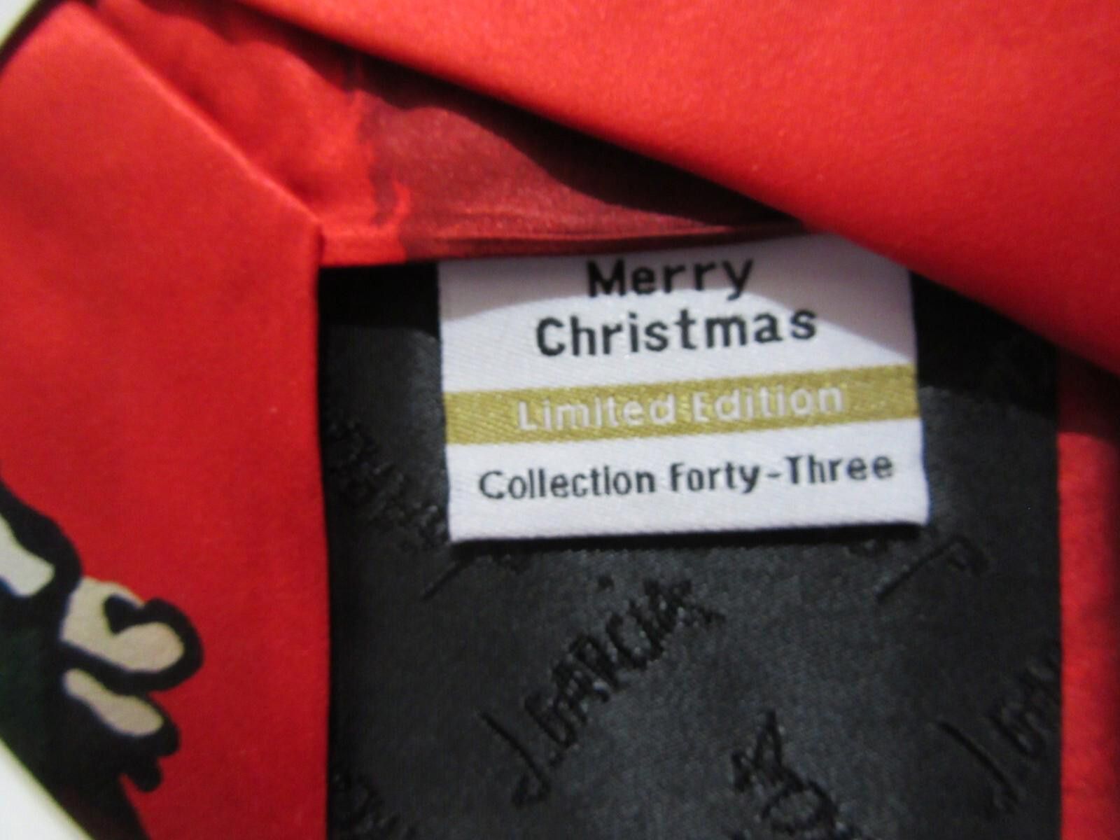 Designer Jerry Garcia Neck Tie Collection 43 Limited Edition Santa Size ONE SIZE - 2 Thumbnail