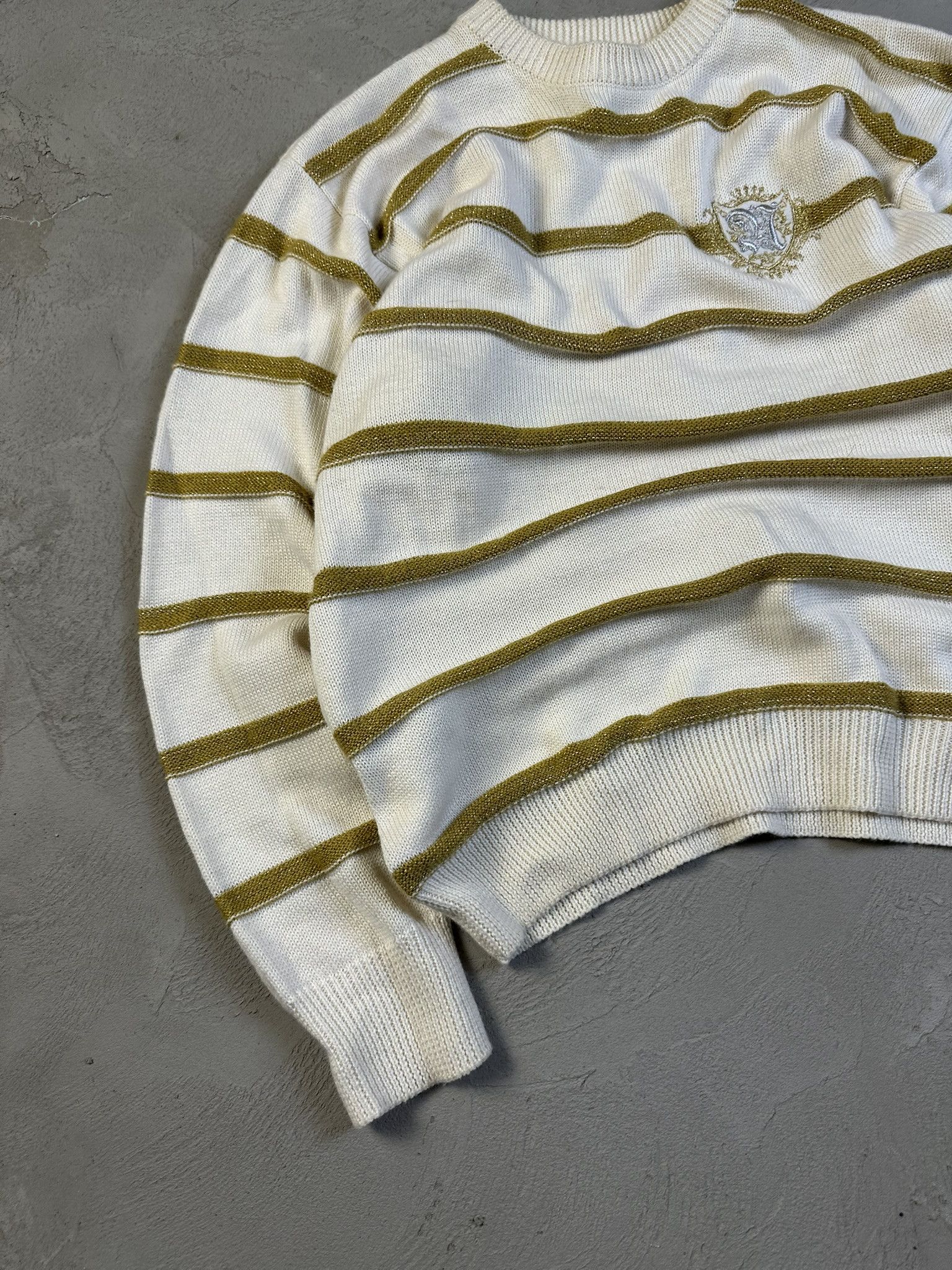 JNCO × Vintage Vintage Y2k Narkotic Wool Knit Hiphop Stripped Sweater 2000s Size US XL / EU 56 / 4 - 4 Thumbnail