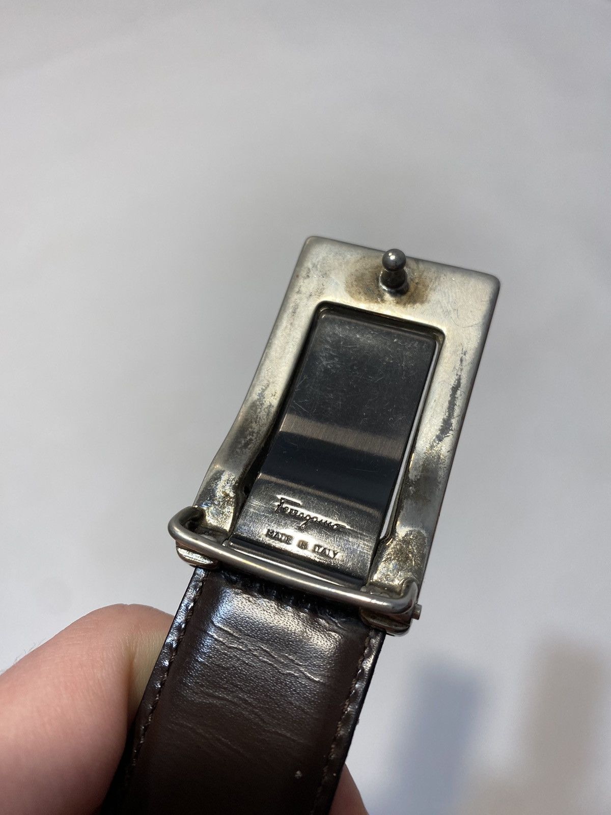 Salvatore Ferragamo Vintage Salvatore Ferragamo Two Side Belt Size ONE SIZE - 2 Thumbnail