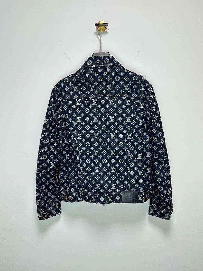 Louis Vuitton Louis Vuitton Original full-print presbyopic denim jacket Size US L / EU 52-54 / 3 - 2 Thumbnail