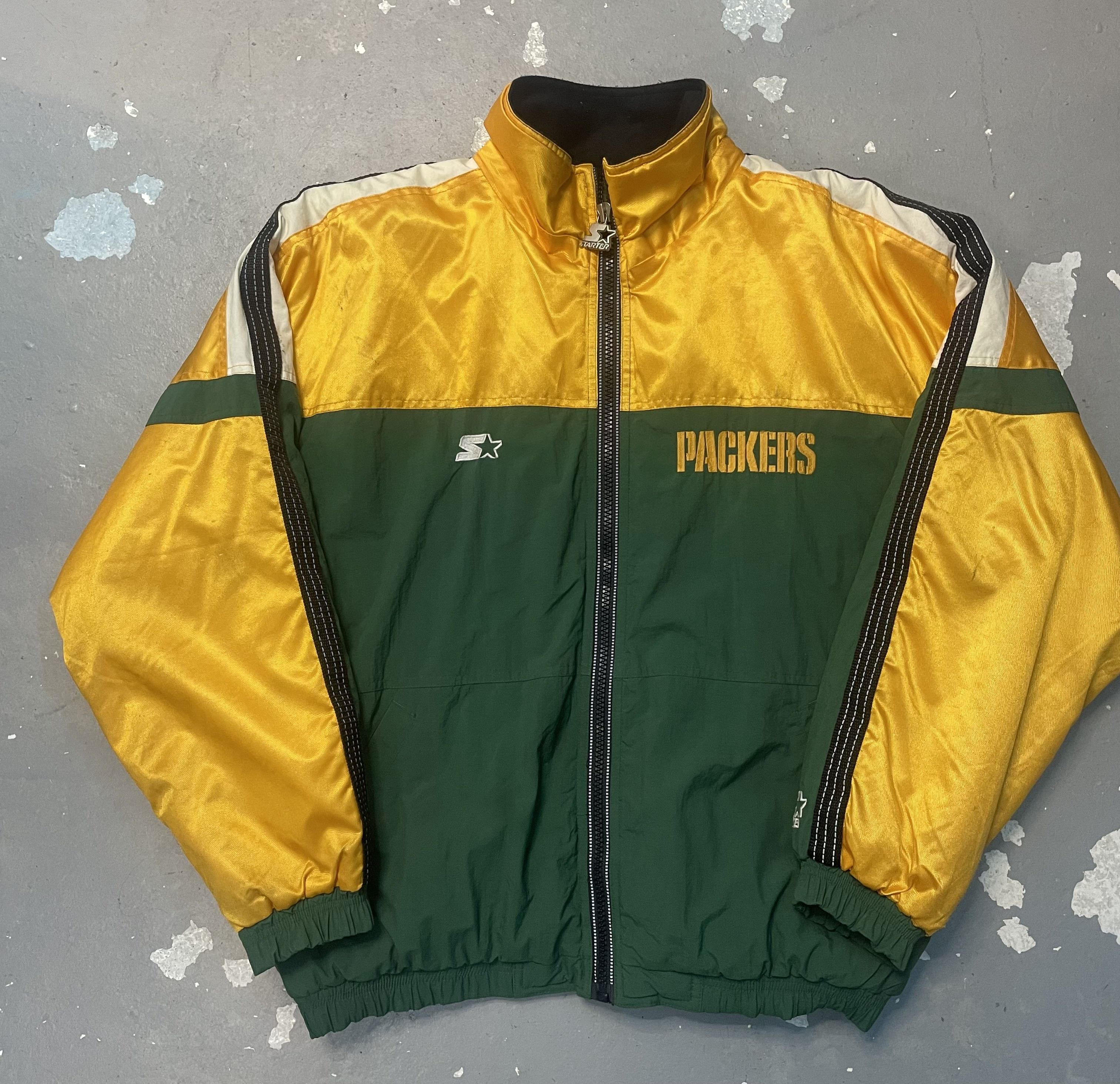 Starter Vintage Starter Green Bay Packers NFL Jacket Size US L / EU 52-54 / 3 - 1 Thumbnail