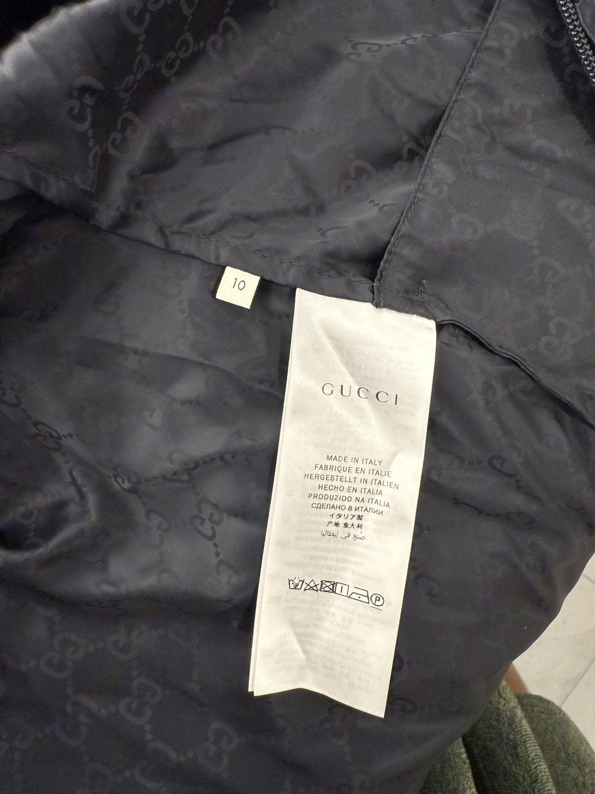 Gucci Gucci Nylon Windbreaker Jacket Kids Size US XXS / EU 40 - 4 Thumbnail