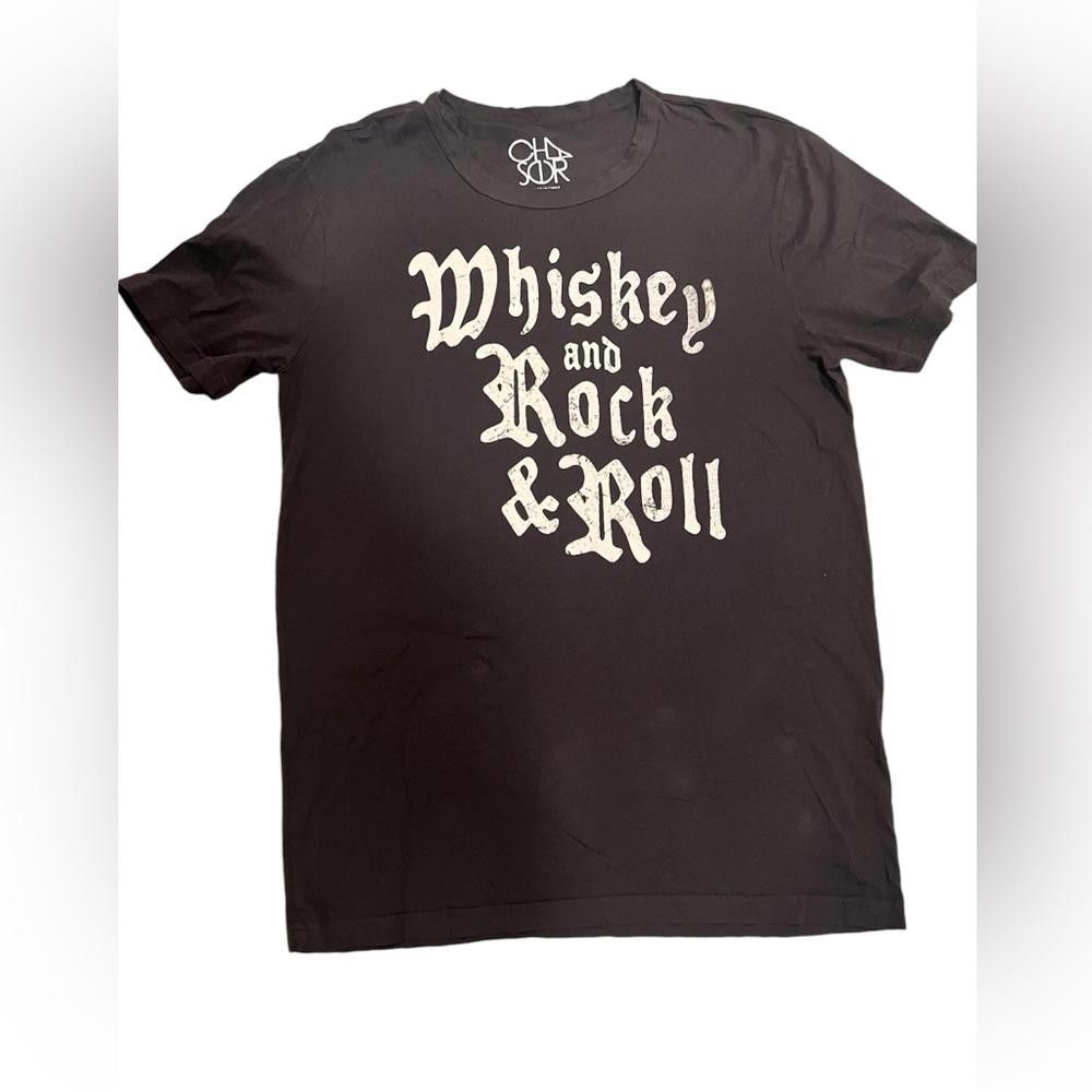 Chase Authentics Chaser WHISKEY AND ROCK & ROLL men’s graphic T shirt Large Size US L / EU 52-54 / 3 - 2 Thumbnail