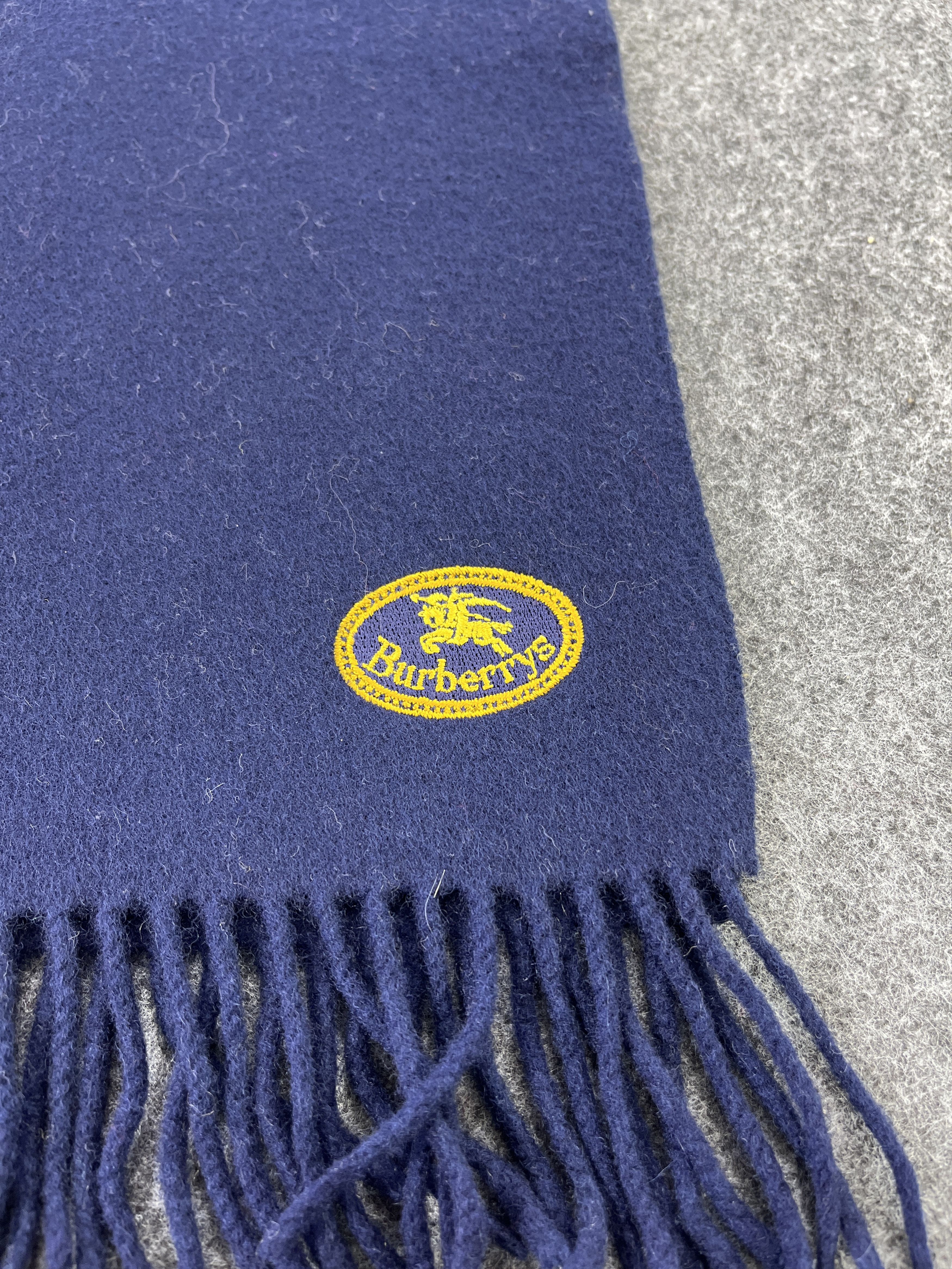 Burberry × Vintage Burberry Scarf / Muffler / Neckwear T204 Size ONE SIZE - 6 Thumbnail