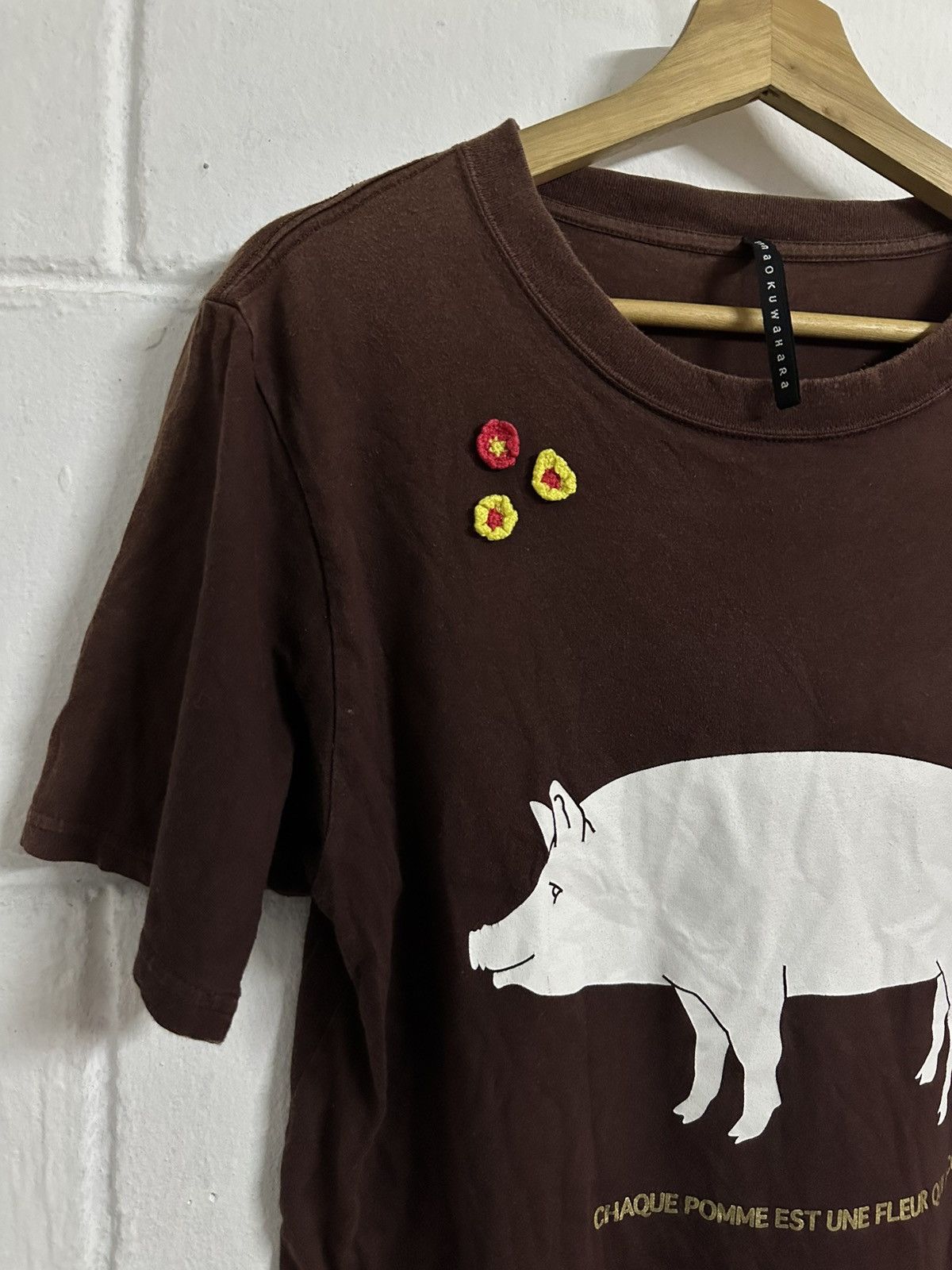 Issey Miyake Sunaokuwahara Issey Miyake Pig T-Shirt Size US M / EU 48-50 / 2 - 5 Thumbnail