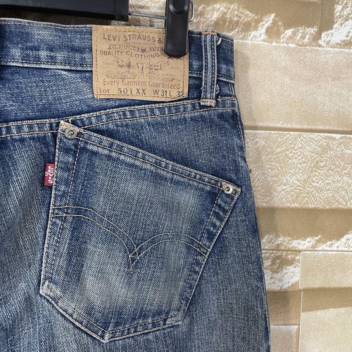 Levi's Levi’s 501 Big E Selvedge Denim Jeans Size US 31 - 8 Thumbnail