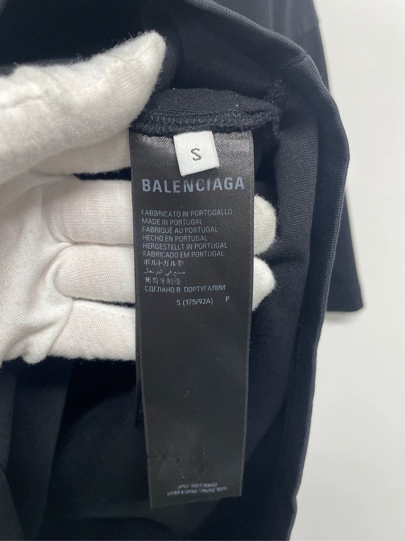 Other Balenciaga Logo short sleeve black Size US S / EU 44-46 / 1 - 3 Thumbnail
