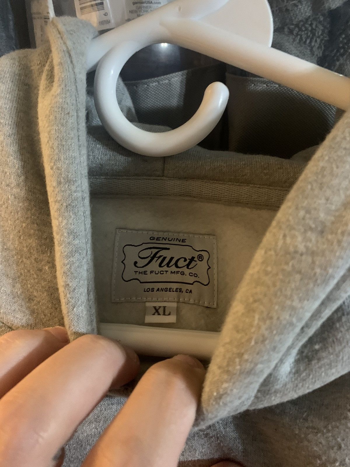 FUCT Fuct Chenille patch hoodie Size US XL / EU 56 / 4 - 2 Thumbnail