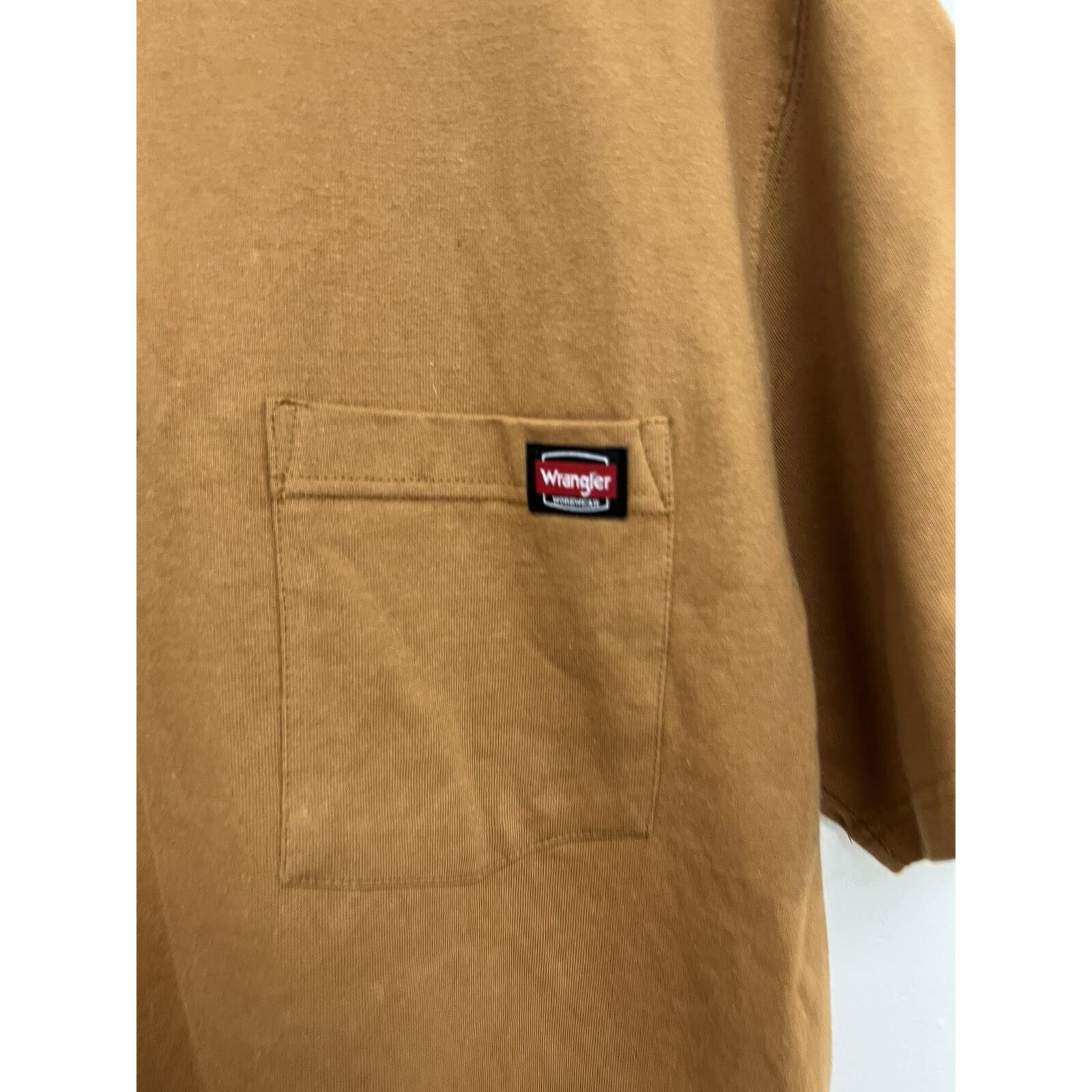 Wrangler Wrangler Work Wear Short Sleeve Brown Size L A001991 Size US L / EU 52-54 / 3 - 3 Thumbnail