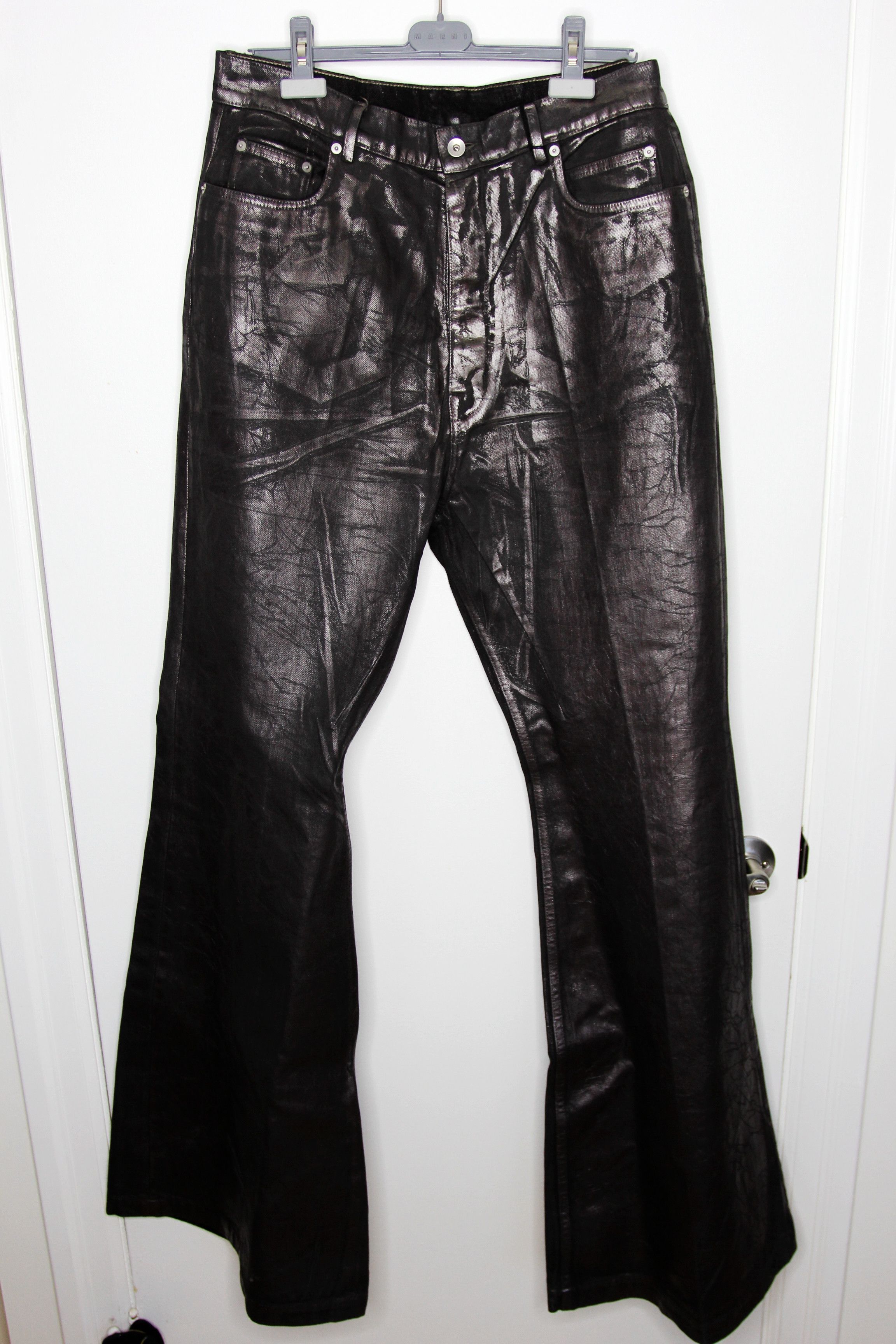 Rick Owens BNWT AW25 RICK OWENS "CONCORDIANS" BOLANS MEGACRUST DENIM 34 Size US 34 / EU 50 - 2 Thumbnail