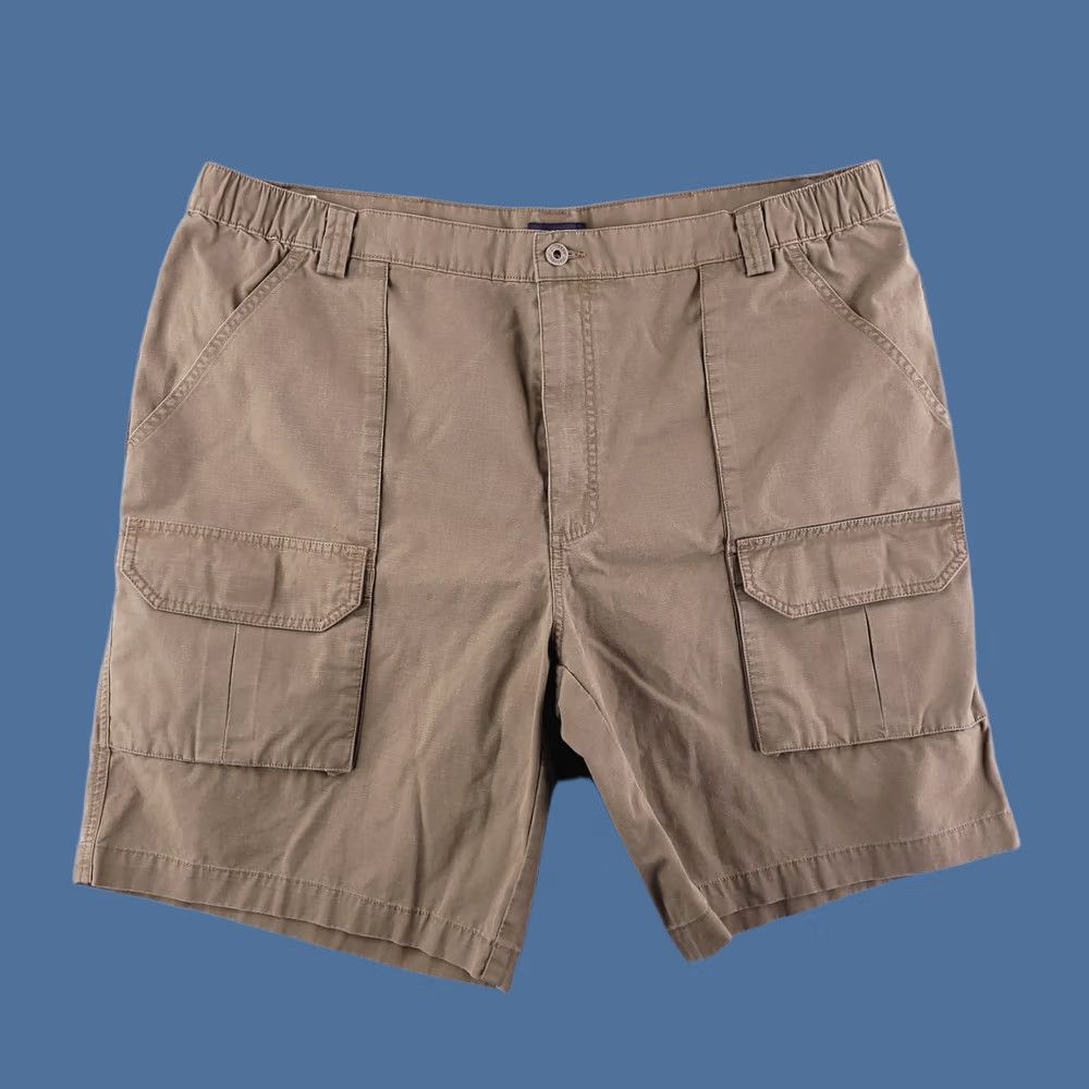 Dockers Dockers Shorts Mens 42 Brown Ripstop Cargo Cotton Utility Hike Outdoor Work Shorts Mens 42 Brown Cotton Cargo Ripstop Dockers Size US 42 / EU 58 - 1 Thumbnail