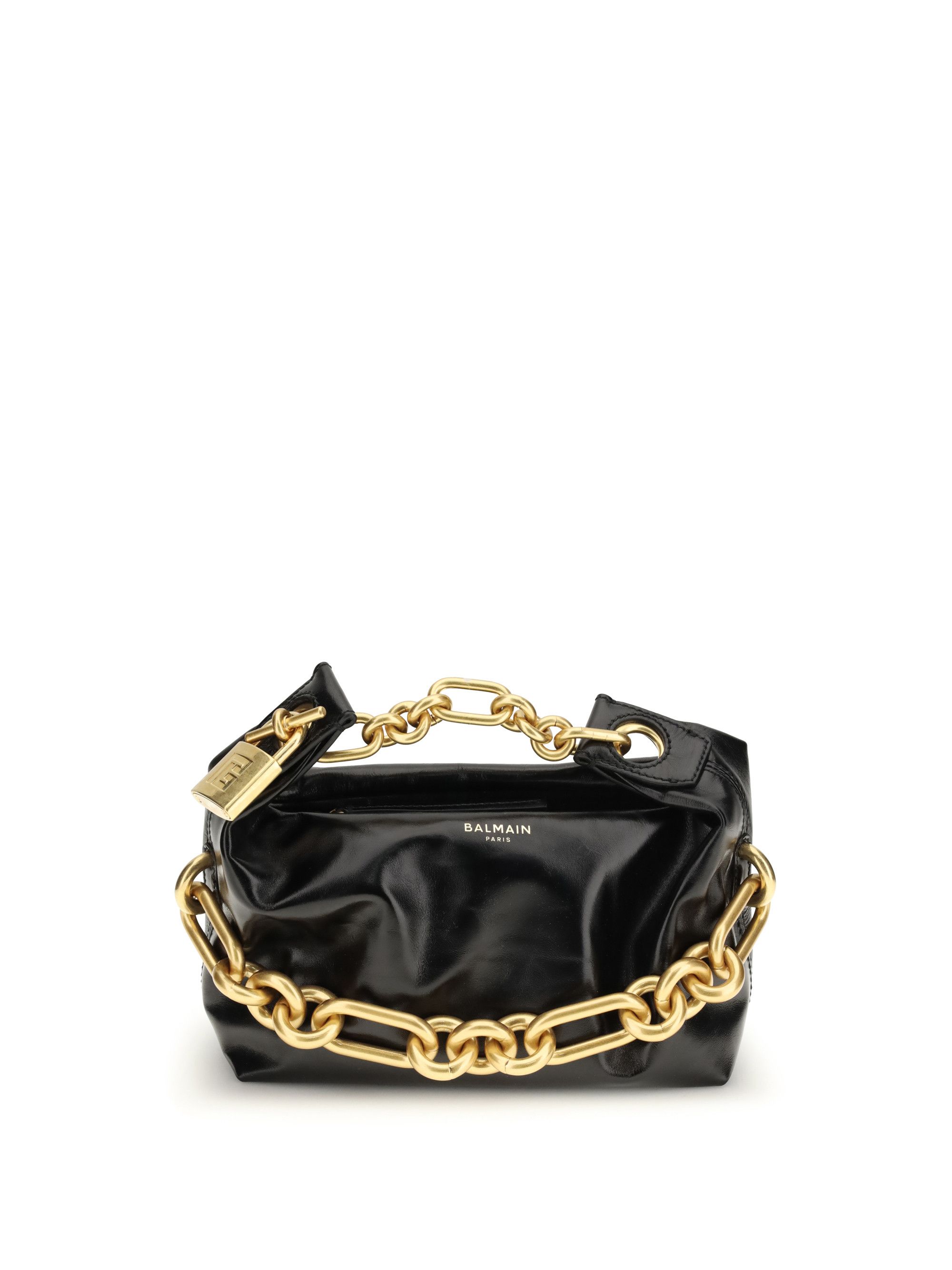 Balmain Sync mini leather Shoulder Bag Size ONE SIZE - 1 Thumbnail