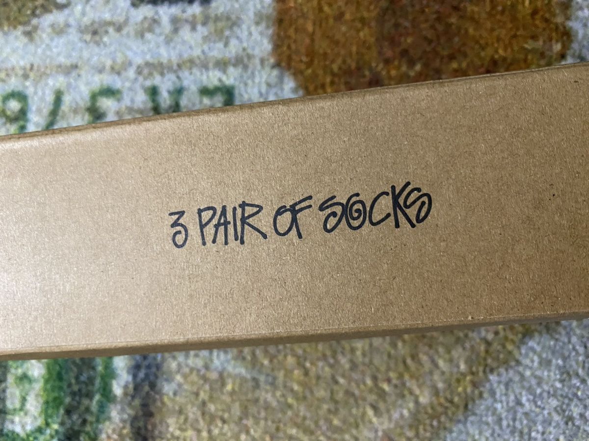 Stussy Stussy Embroidered Logo Cushioned Crew Socks (3 Pairs) Size ONE SIZE - 2 Thumbnail