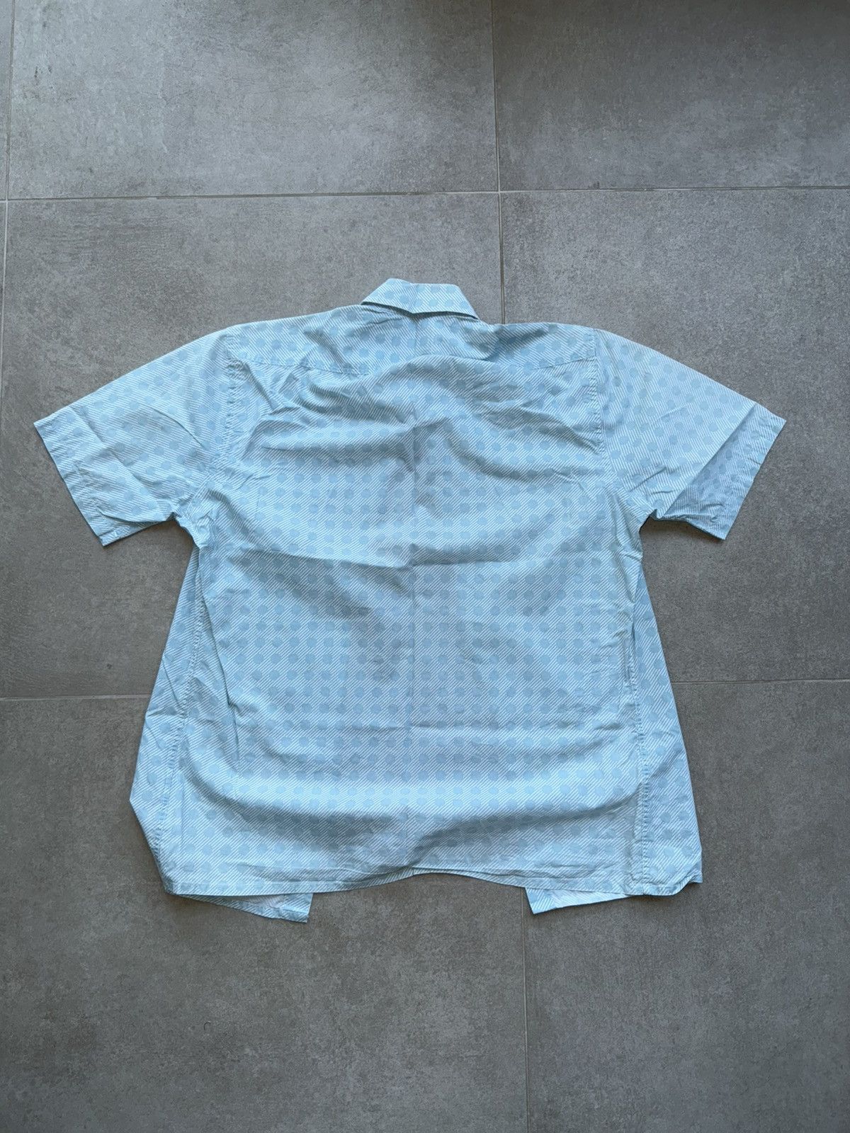 Yves Saint Laurent YSL S/S Blue Shirt Size US S / EU 44-46 / 1 - 4 Thumbnail