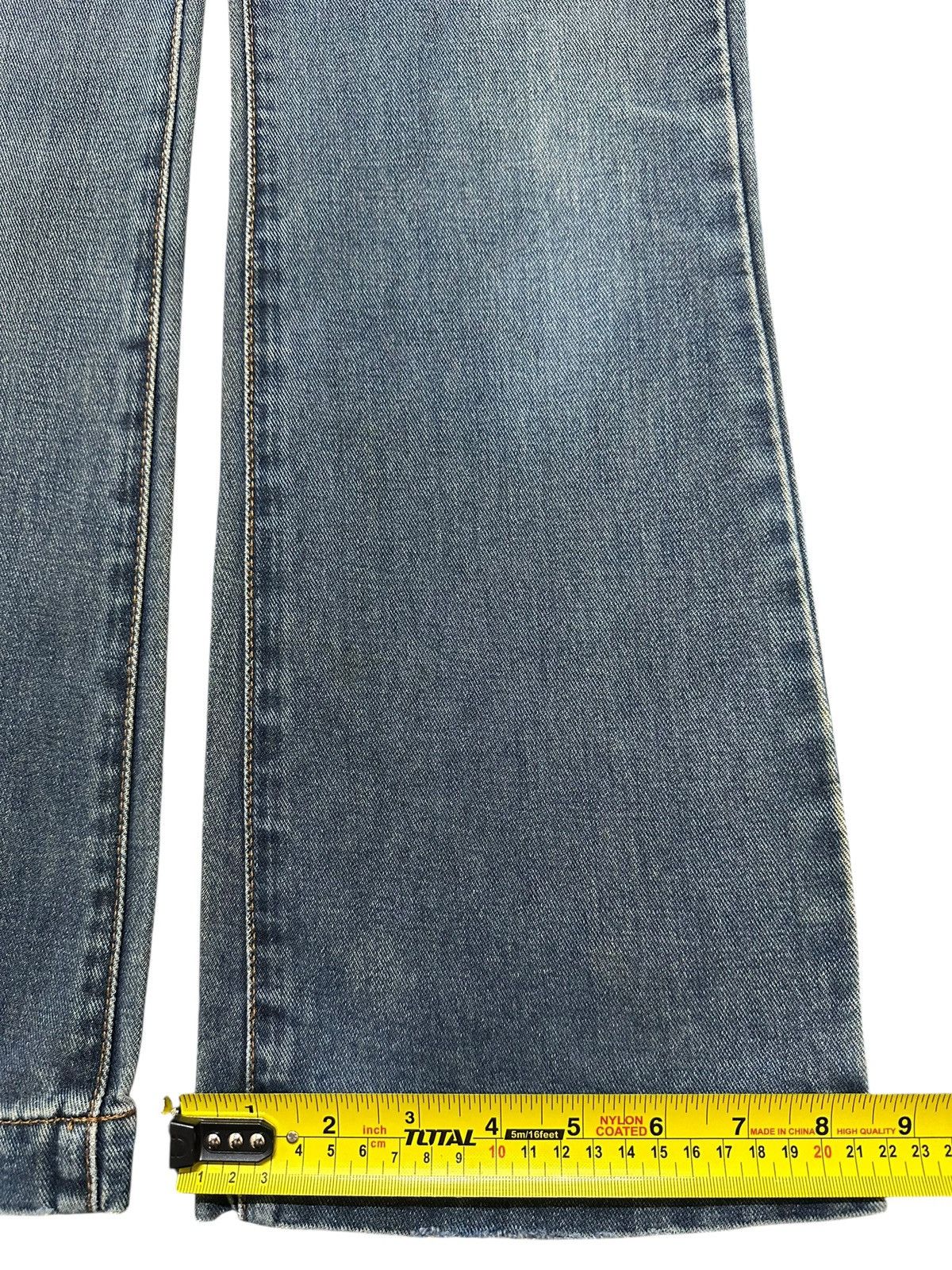 Japanese Brand Vintage Japanese Brand Bush Pants Style Wide Leg Jeans Size US 28 / EU 44 - 15 Thumbnail