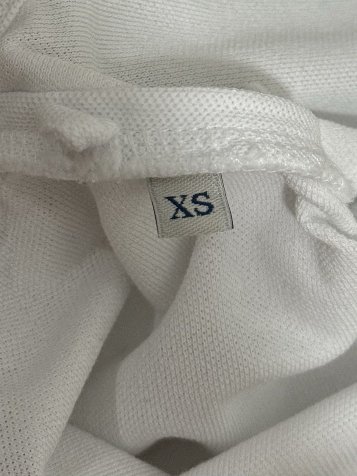 Moncler DDP Moncler Womens Polo White Maglia Logo Top Cotton size XS Size XS / US 0-2 / IT 36-38 - 12 Thumbnail