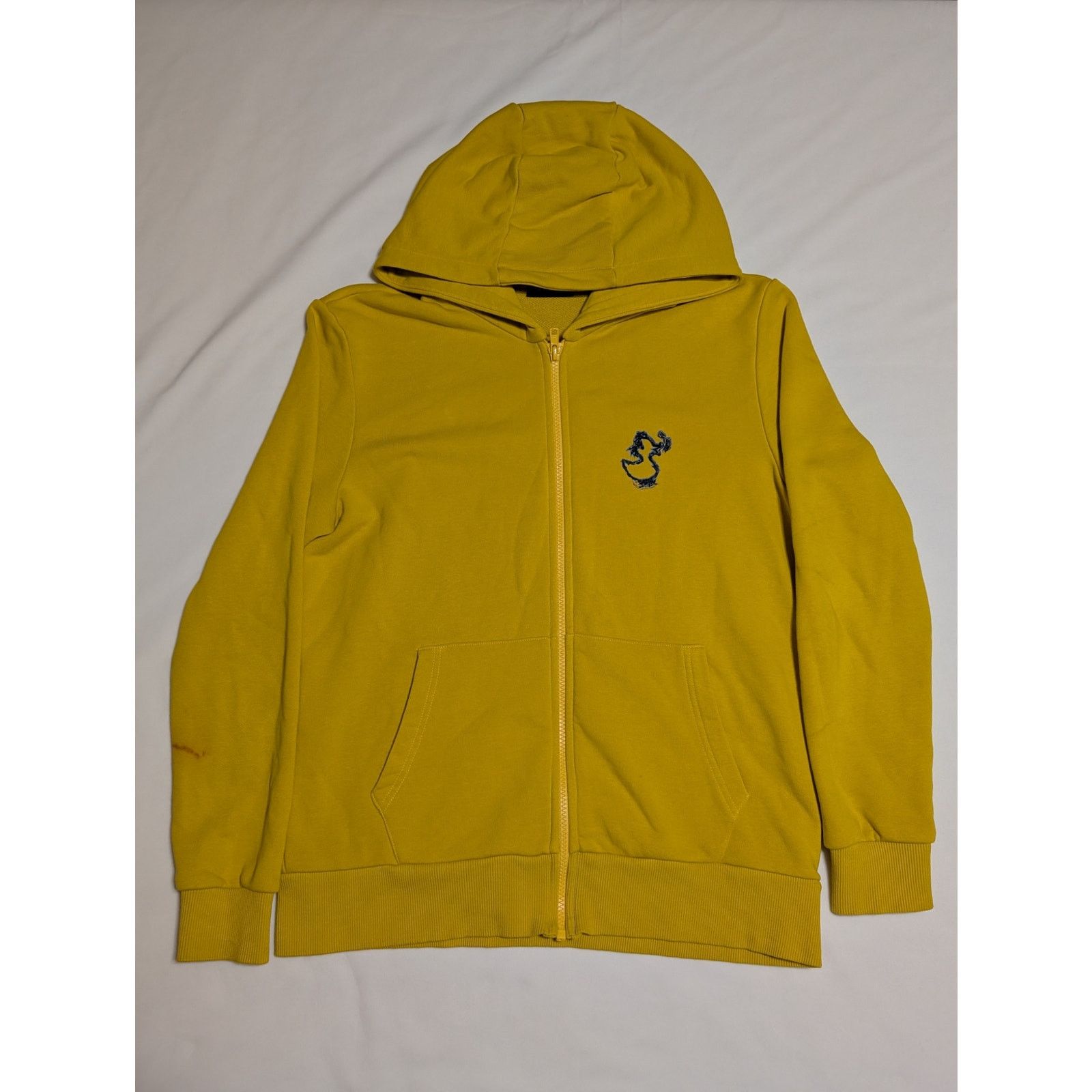 Save The Duck Save The Duck Logo Print Full Zipped Yellow Hoodie Jacket Size XL / US 12-14 / IT 48-50 - 5 Thumbnail
