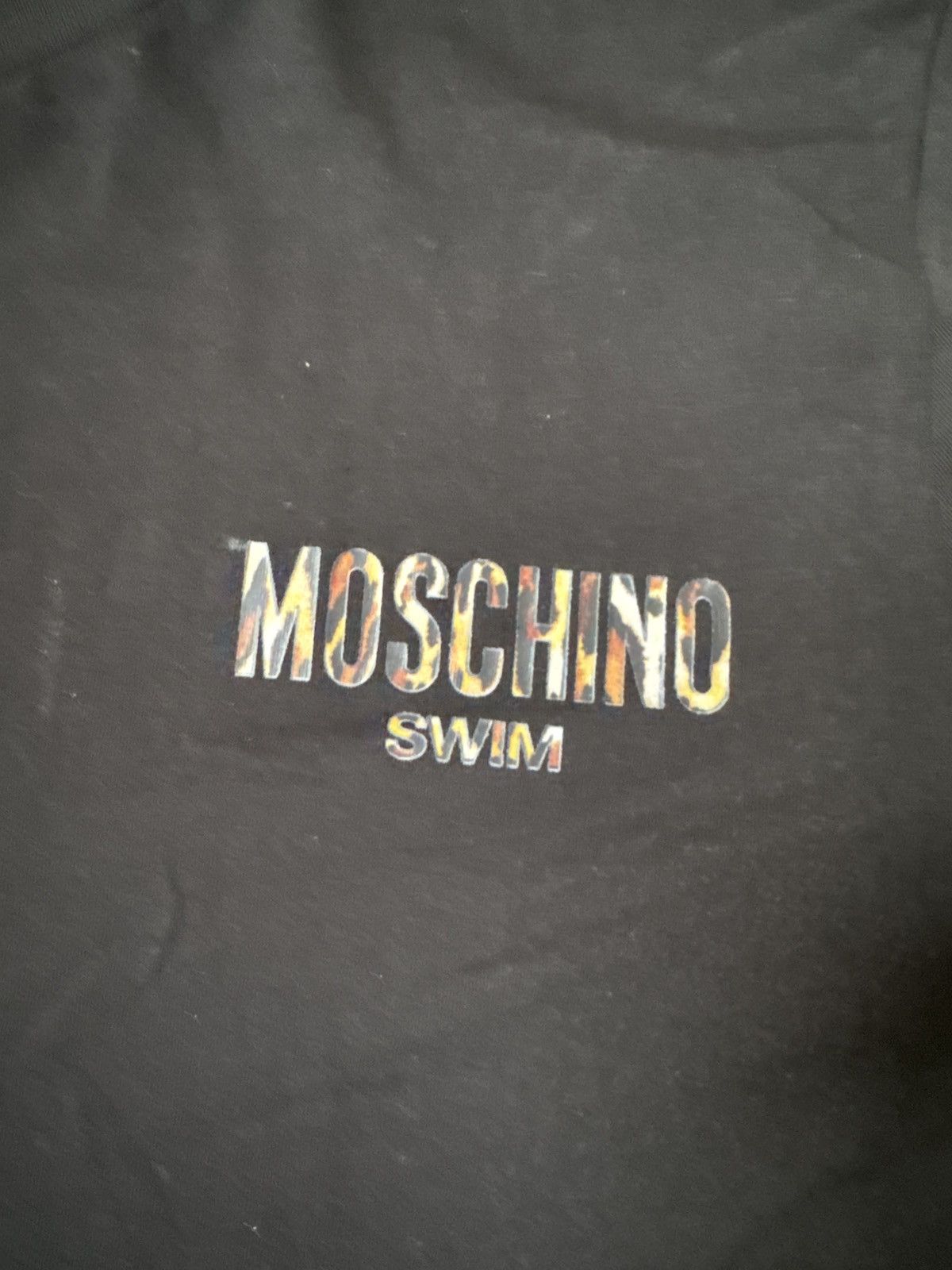 Moschino Black Moschino Tee Size US S / EU 44-46 / 1 - 2 Thumbnail