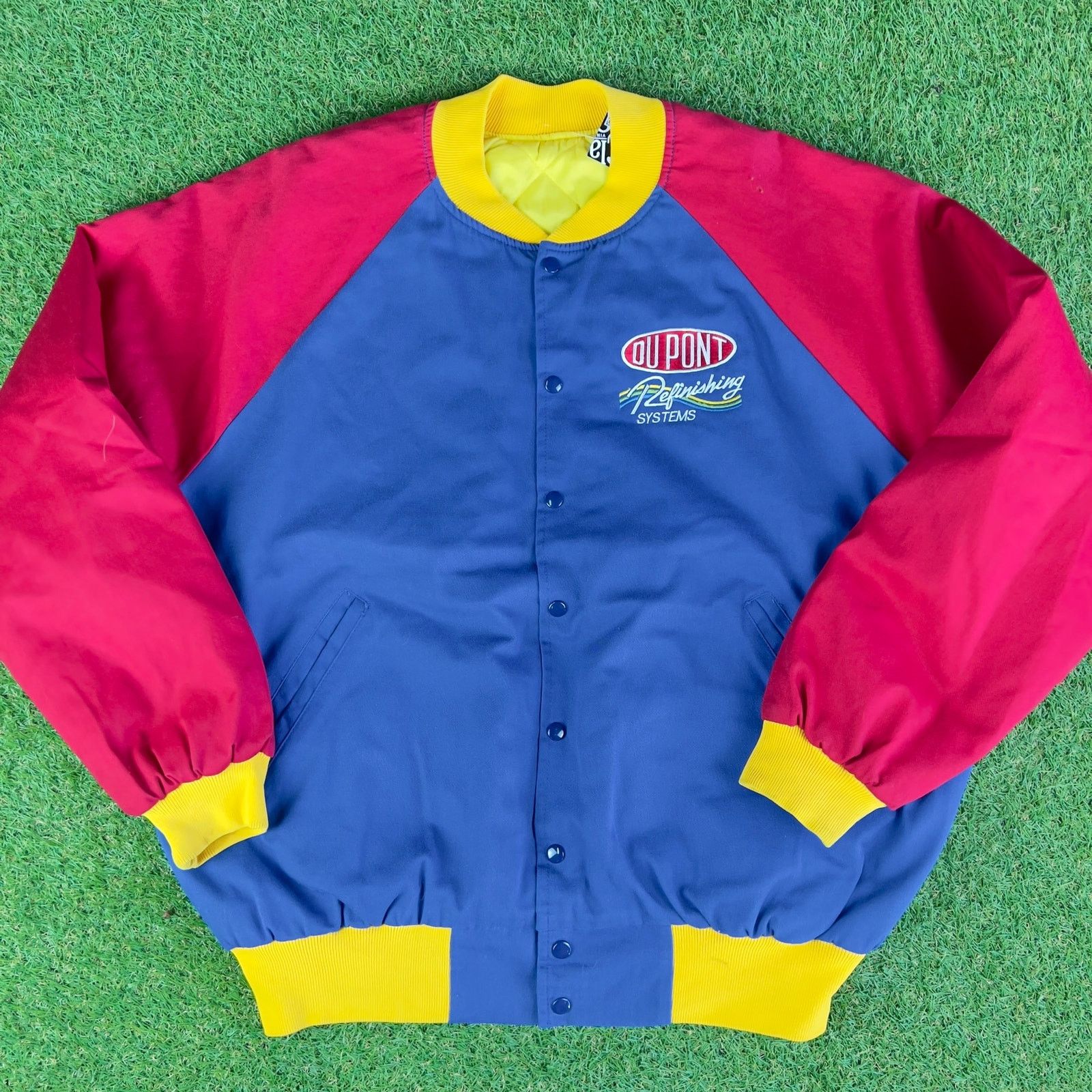 NASCAR Vintage DuPont Racing Bomber Size US XL / EU 56 / 4 - 2 Thumbnail