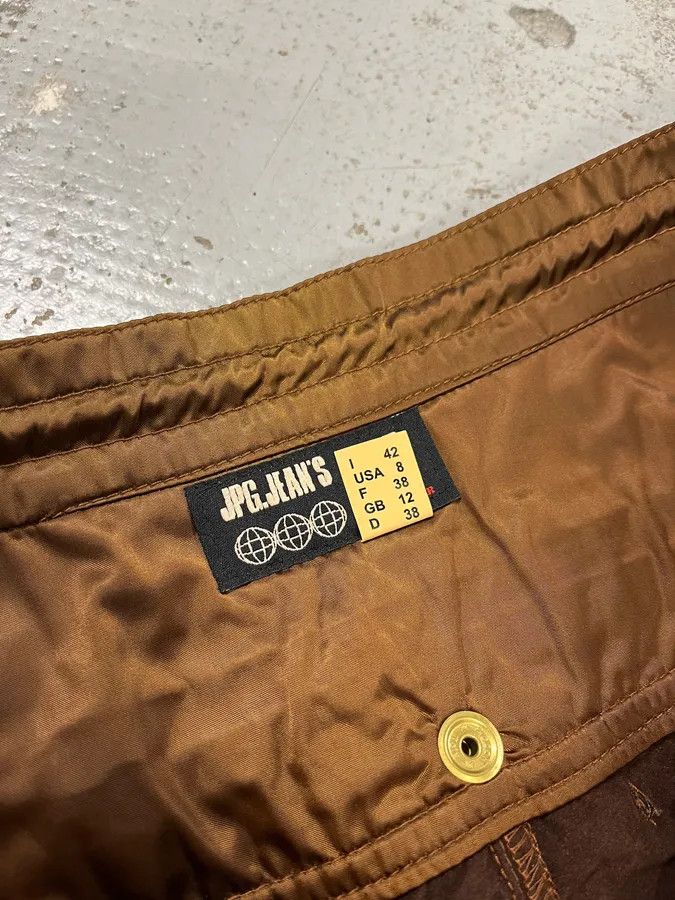 Jean Paul Gaultier AW2003 Jean Paul Gaultier Bondage Parachute Brown Skirt Size 27" / US 4 / IT 40 - 12 Thumbnail