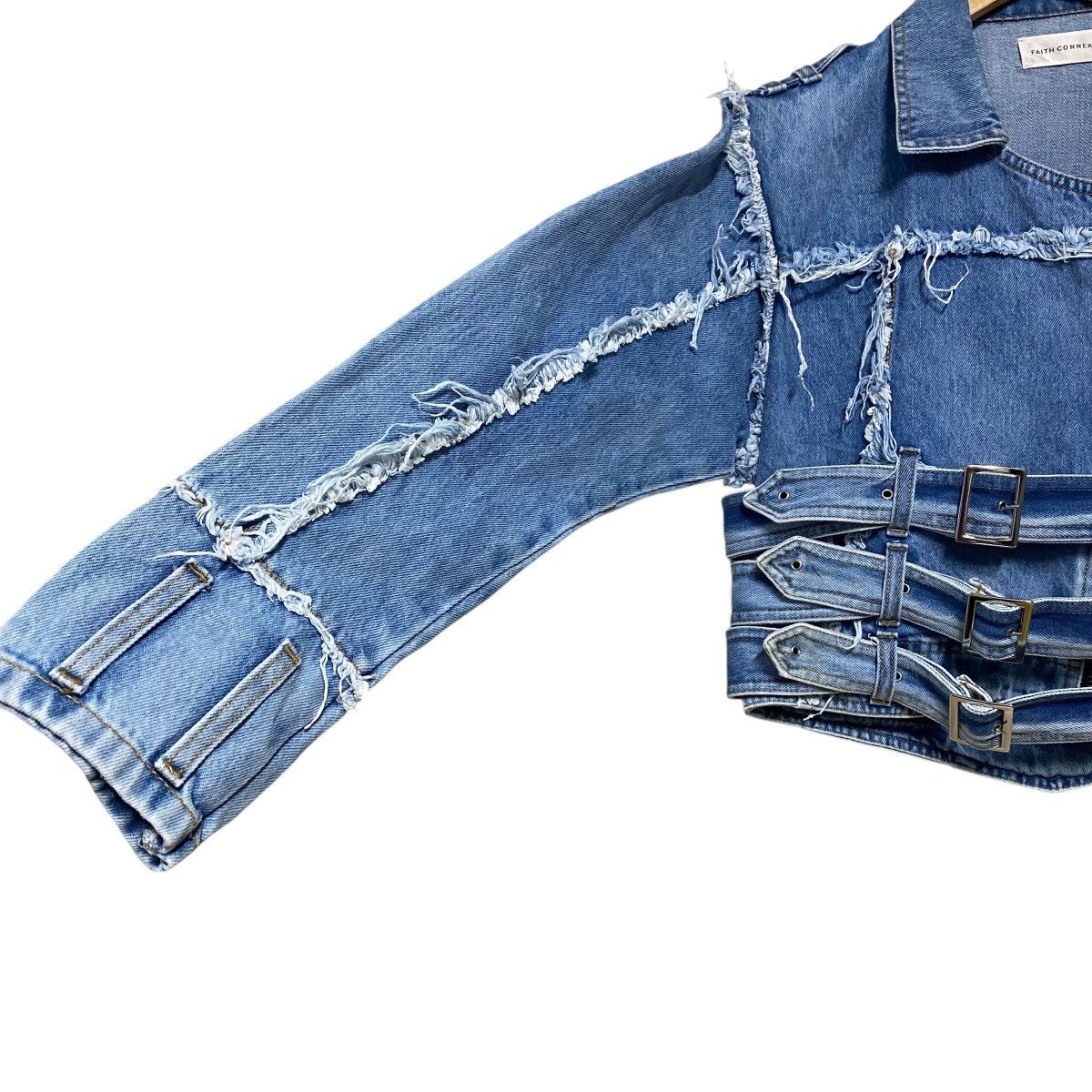 Faith Connexion Faith Connexion Ntmb Belts Denim Jacket Size XS / US 0-2 / IT 36-38 - 8 Thumbnail