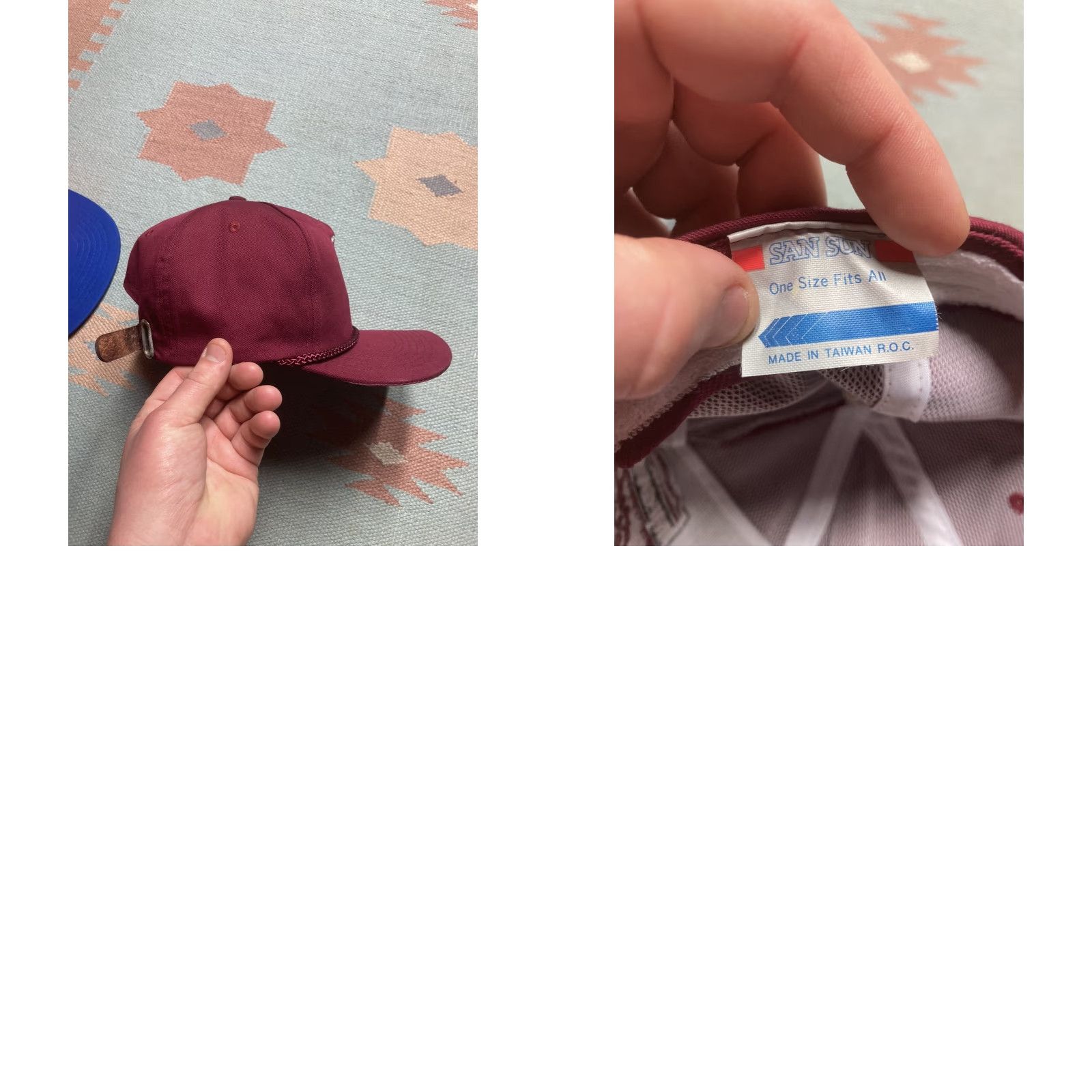 Vintage Vintage Mega Sel Horse Adjustable Red Strapback Hat User: Vintage Mega Sel Horse Adjustable Red Strapback Hat Size ONE SIZE - 8 Thumbnail