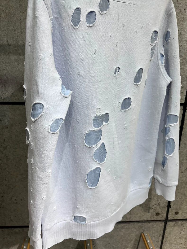 Givenchy Givenchy Ripped blue hoodie, size XS Size US XS / EU 42 / 0 - 8 Thumbnail