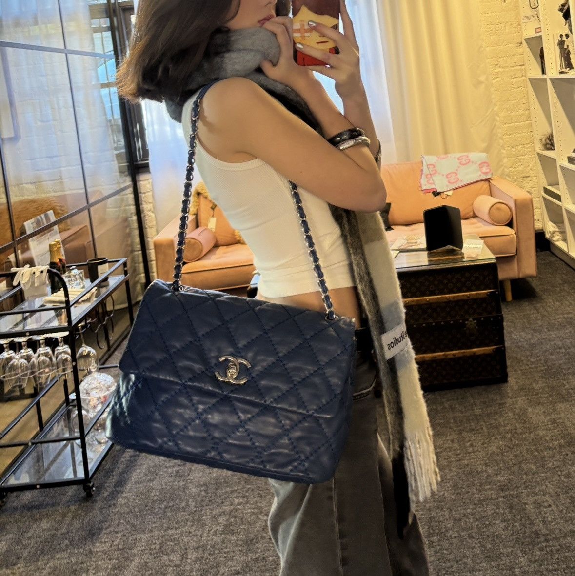 Chanel Authentic Chanel Medium Timeless Quilted Bag Size ONE SIZE - 4 Thumbnail