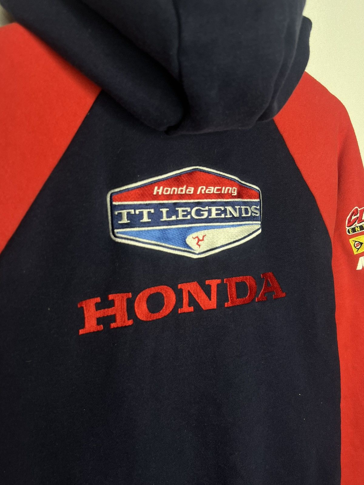 Honda × Vintage 🏎️Vintage Honda Racing TT Legends Full Zip Sponsors Hoodie🏎️ Size US S / EU 44-46 / 1 - 8 Thumbnail