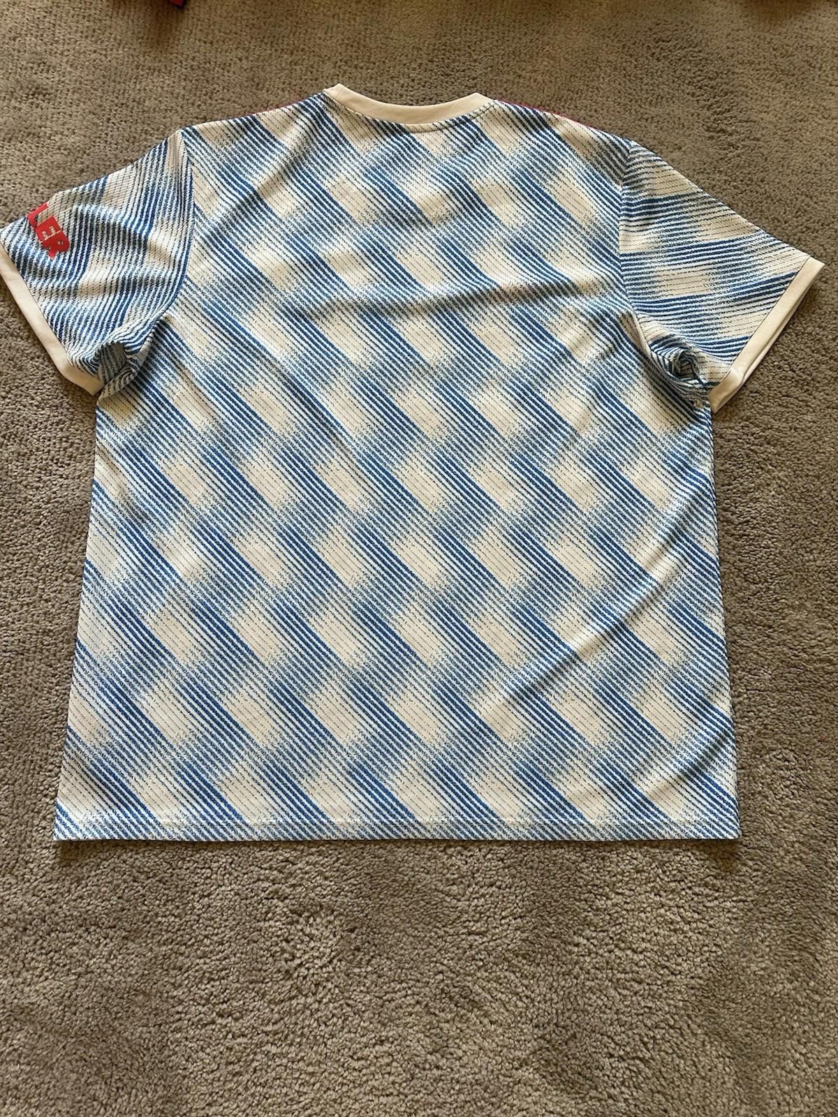 Adidas Adidas Manchester United 2021-2 Football Shirt Soccer Jersey Size US XXL / EU 58 / 5 - 9 Thumbnail