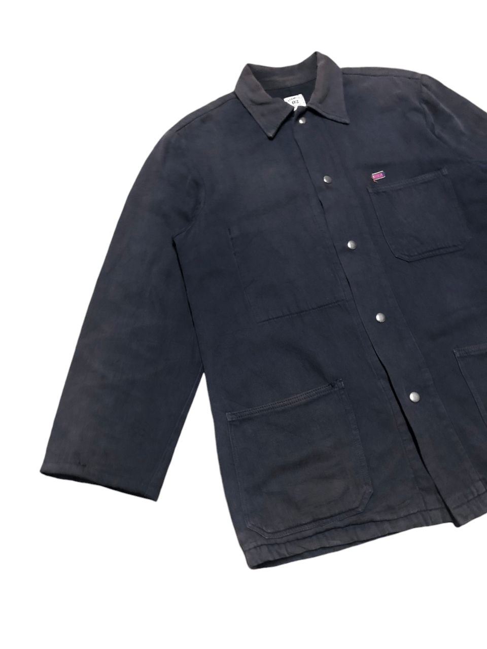 Blue Blue Japan Vintage H.R.M.MFG.CO Workwear / Chore Jacket Sunfaded Faded Size US M / EU 48-50 / 2 - 5 Thumbnail