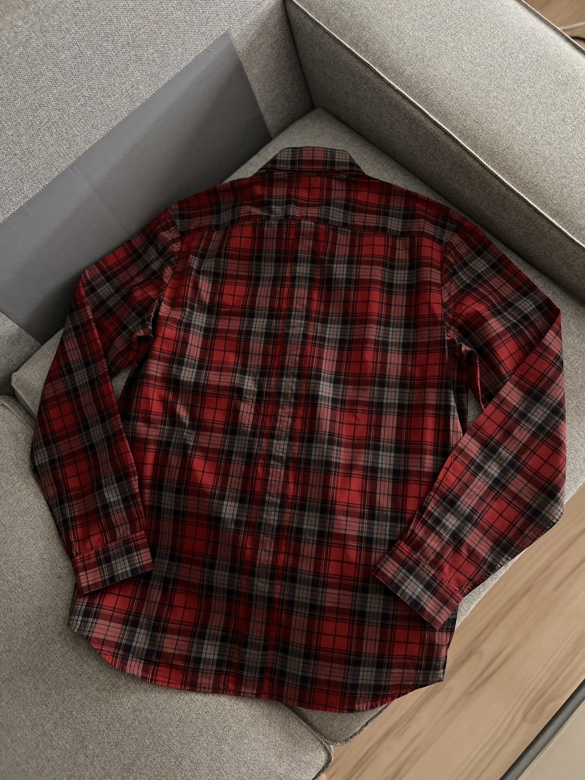 Fred Perry Fred Perry Checkered Red Logo Shirt Size US S / EU 44-46 / 1 - 12 Thumbnail