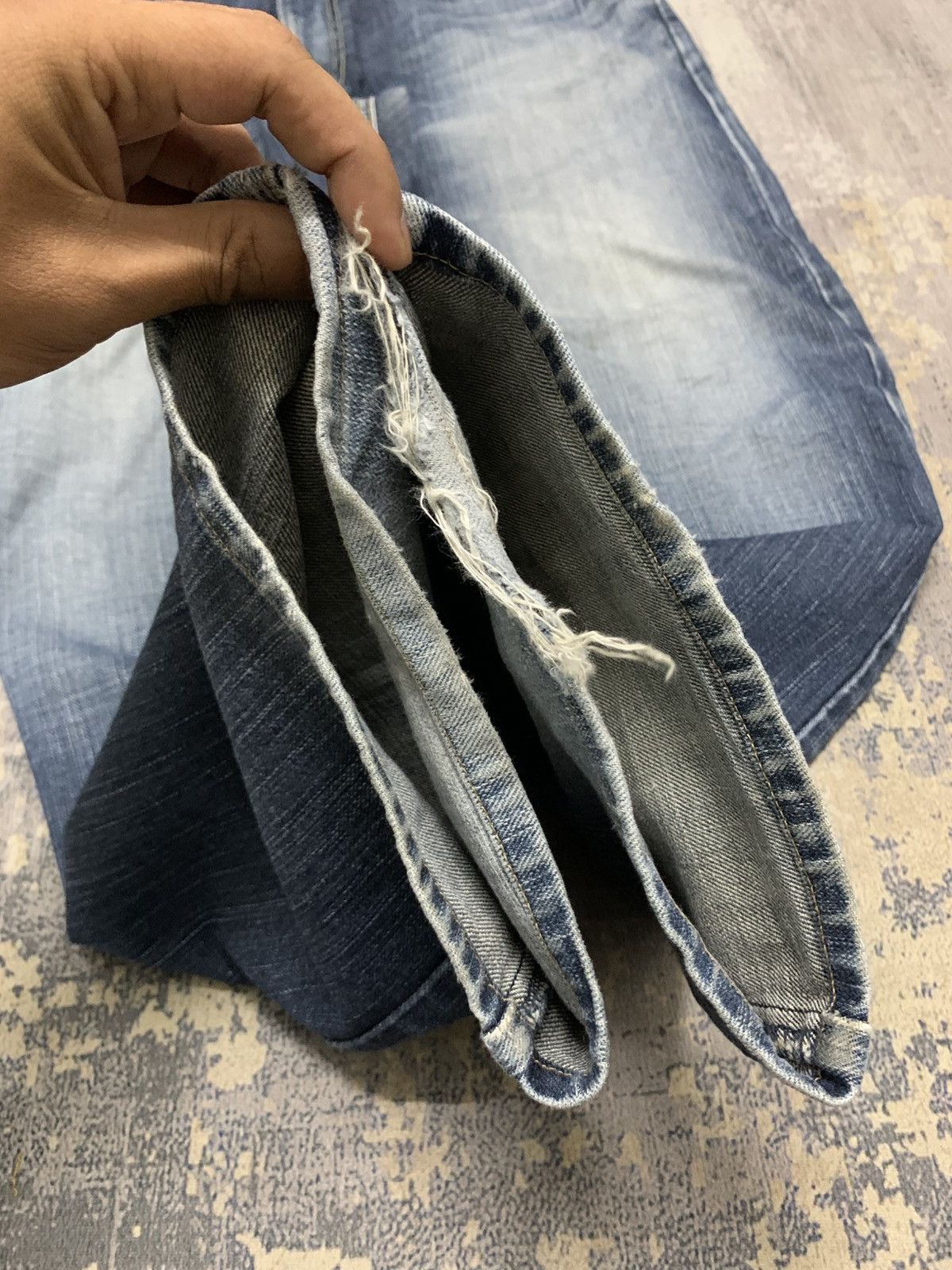 Edwin Edwin 405 Wide Made In Japan Jeans 41x29.5 Size US 41 - 6 Thumbnail