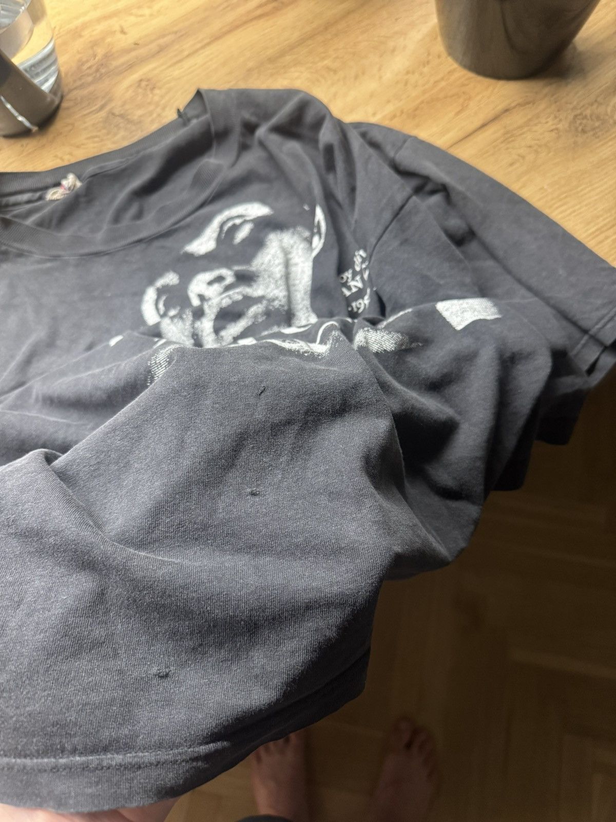 Band Tees Vintage 80s Ian Curtis Joy Division Memorial Tee Very Rare Size US XL / EU 56 / 4 - 6 Thumbnail