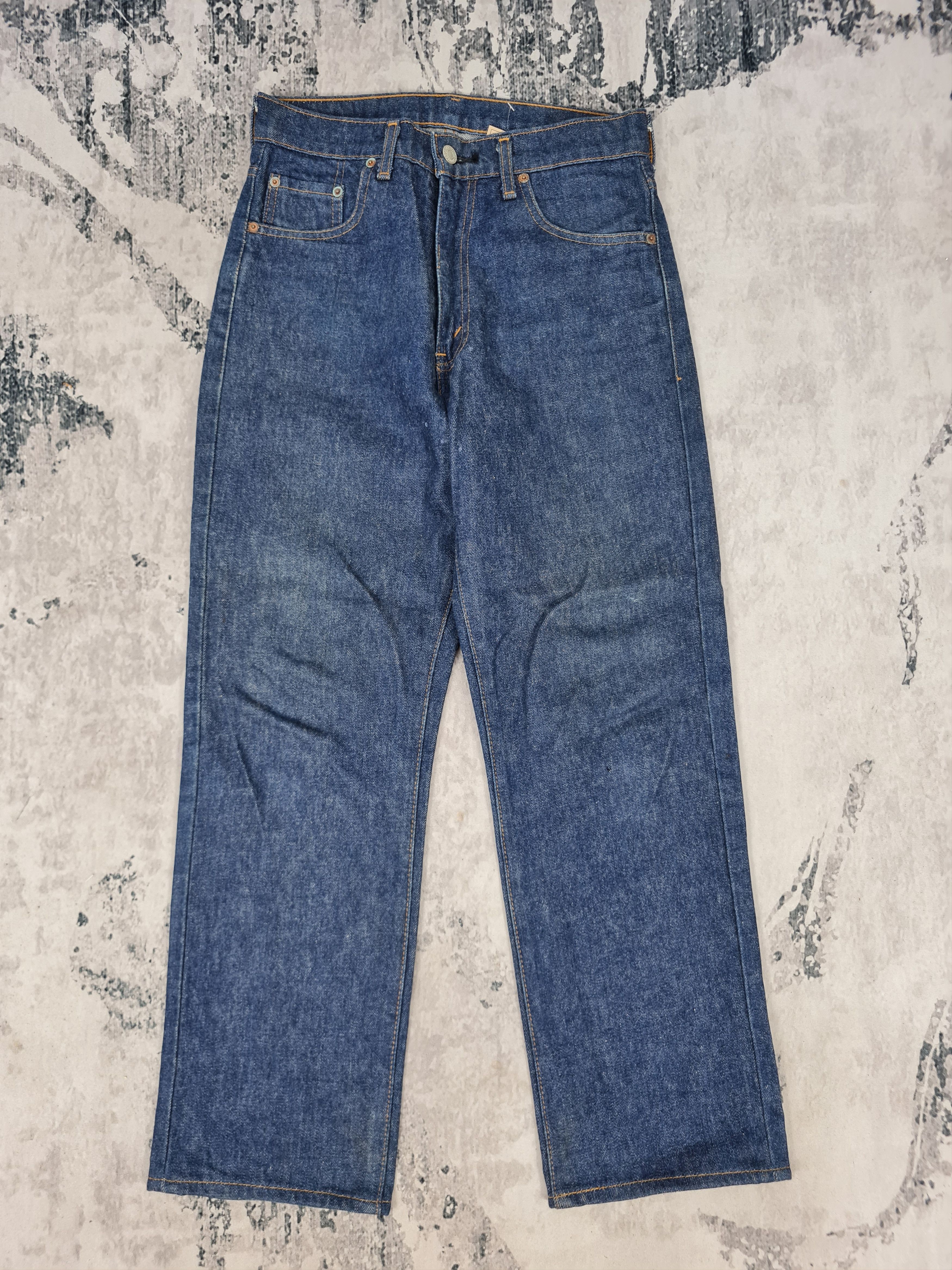 Levi's Vintage Clothing Vintage LEVIS 504-0217 Cropped Blue Jeans L0375 Size 29X27.5 Size US 29 - 2 Thumbnail