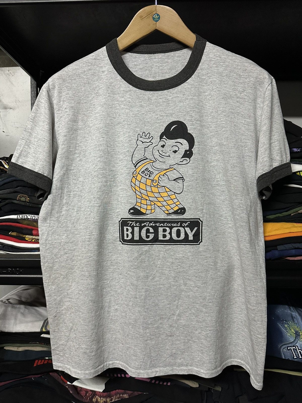 Polar Skate Co. × Vintage Vintage 90s The Adventures Big Boy Rigger Tee Size US L / EU 52-54 / 3 - 1 Thumbnail