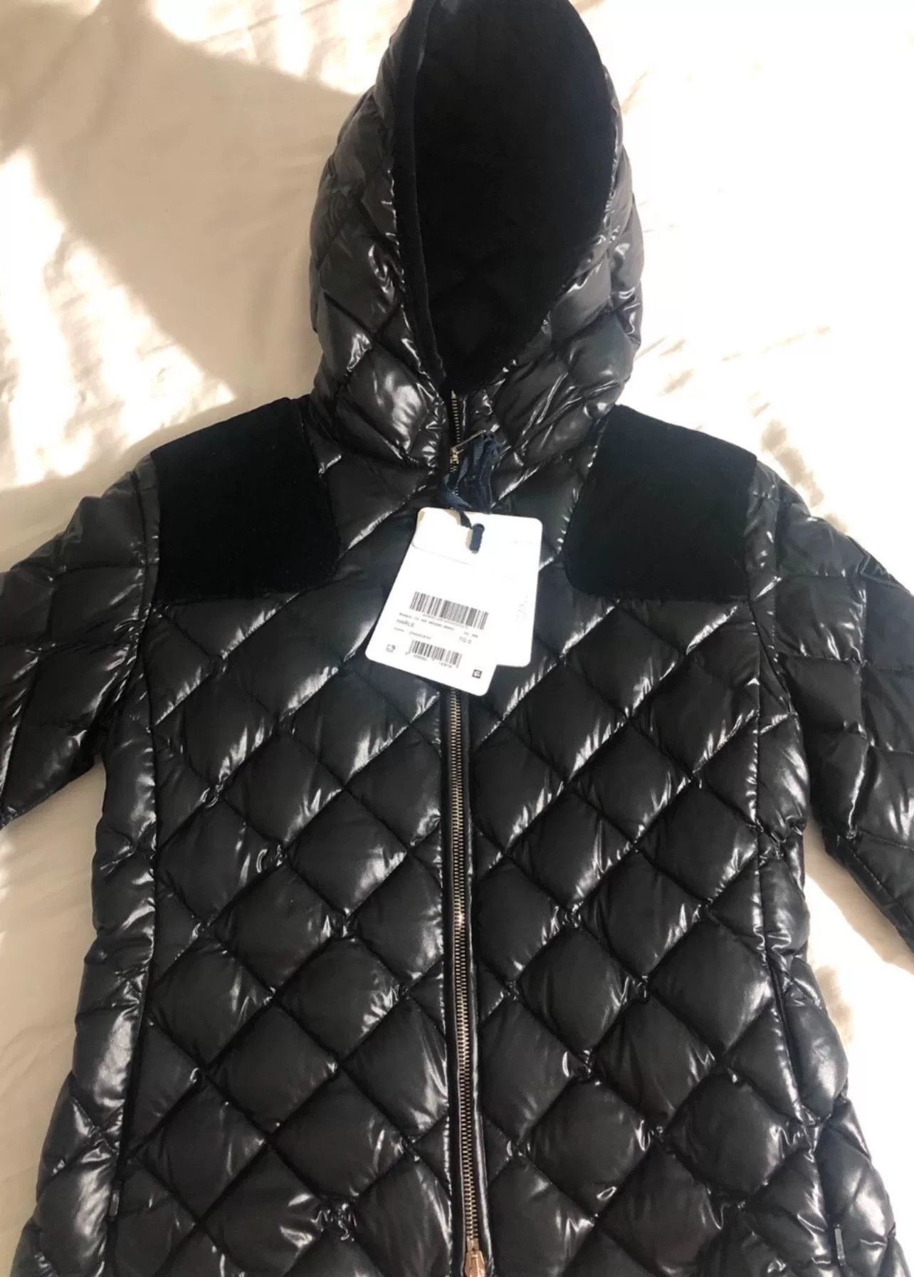 Moncler Moncler Black Quilted Down Jacket Size XS / US 0-2 / IT 36-38 - 1 Thumbnail