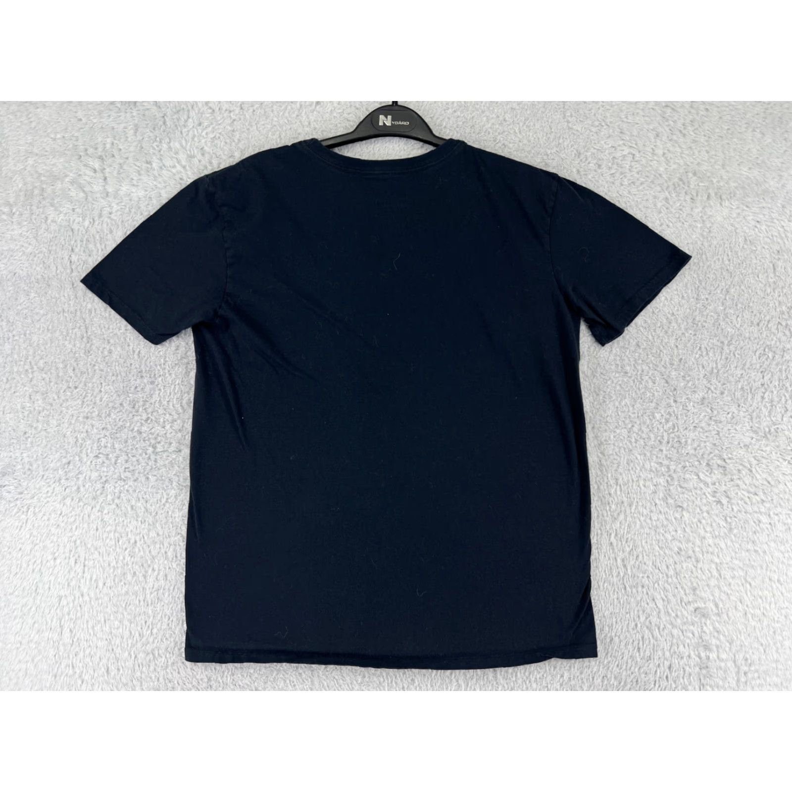 Nike Nike Shirt Mens M Black 1980s Nike Dri-Fit Short Sleeve Cotton Shirt Size US M / EU 48-50 / 2 - 2 Thumbnail