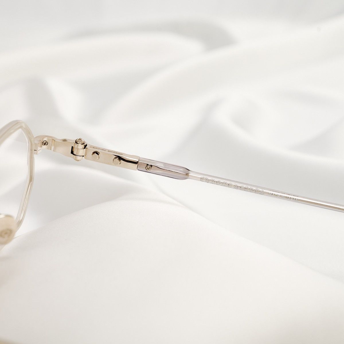 Chrome Hearts CHROME HEARTS TATTERS CRYSTAL GRAPHITE GLASSES Size ONE SIZE - 4 Thumbnail