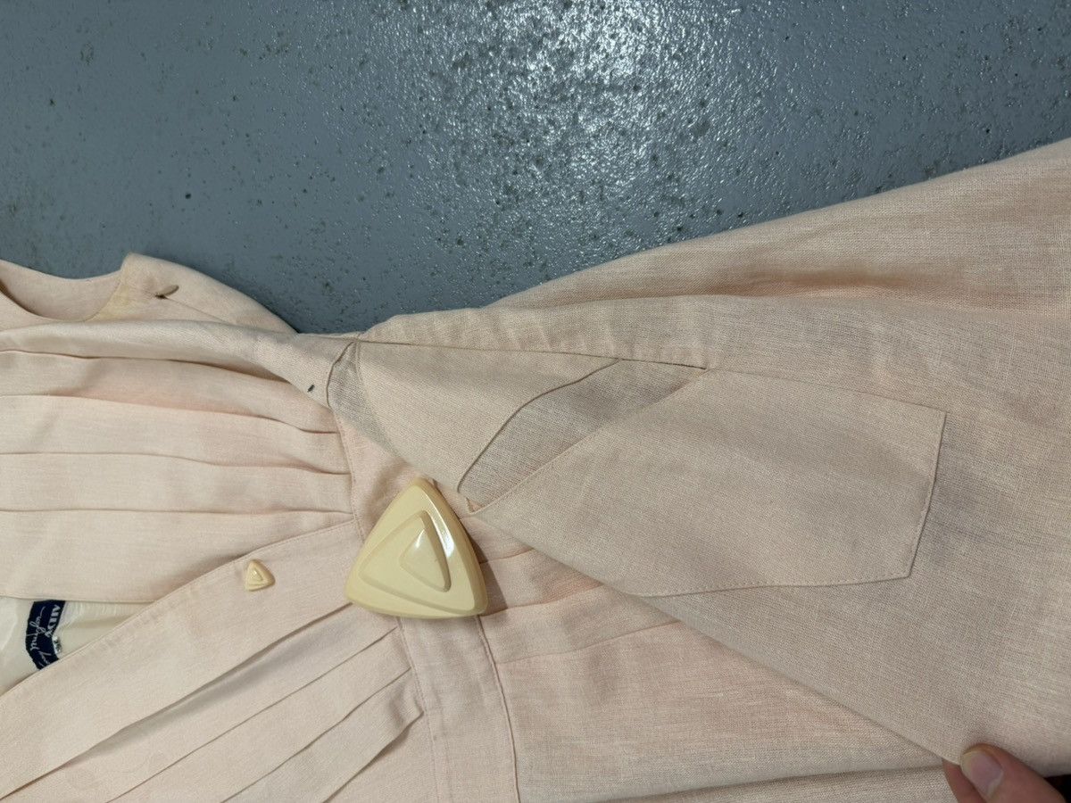 Thierry Mugler Vintage 80s Thierry Mugler Active Linen Dress Size M / US 6-8 / IT 42-44 - 9 Thumbnail
