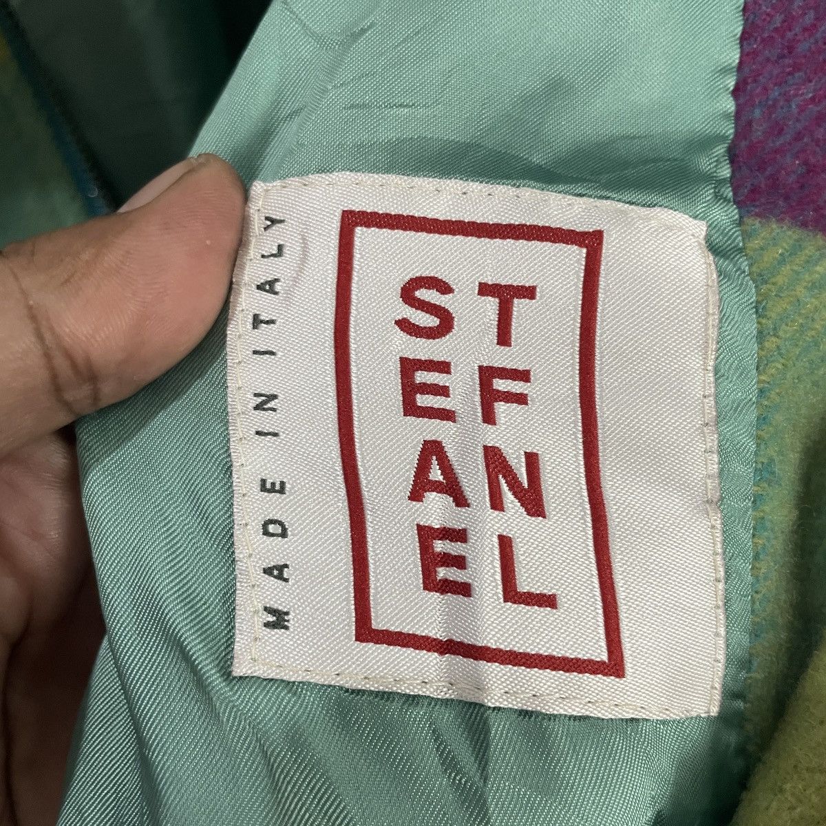 Other Vintage Stefanel Italy Jacket Size XXL / US 16-18 / IT 52-54 - 6 Thumbnail