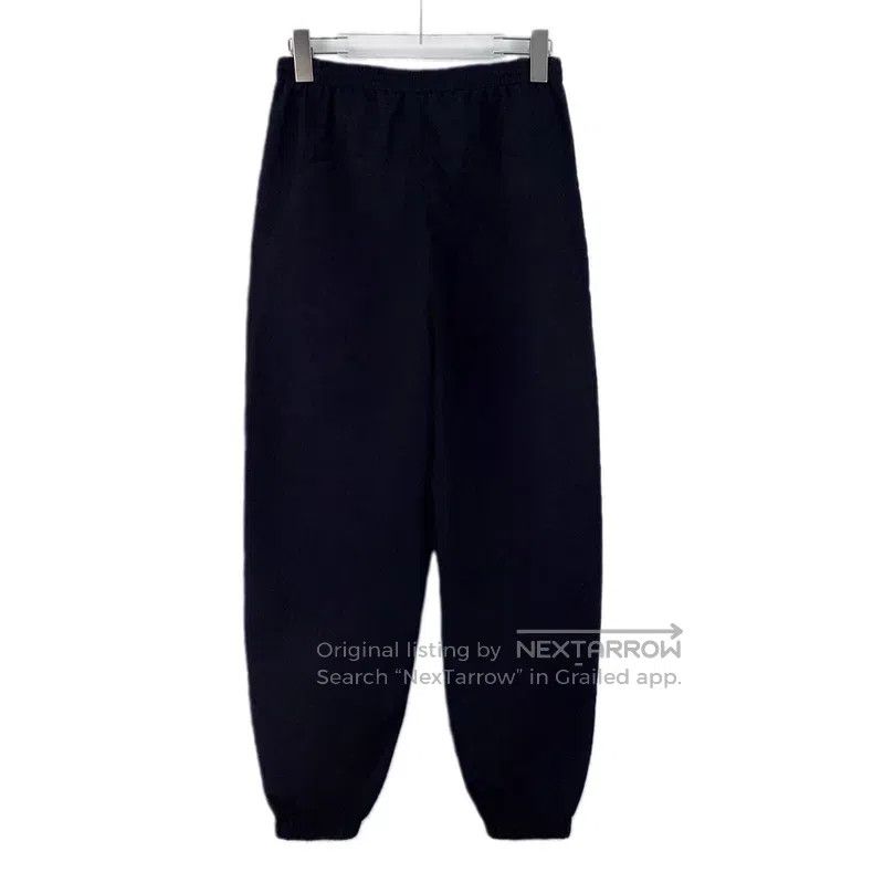 Balenciaga Balenciaga Black logo embroidery tapered casual sports lon Size US 36 / EU 52 - 2 Thumbnail