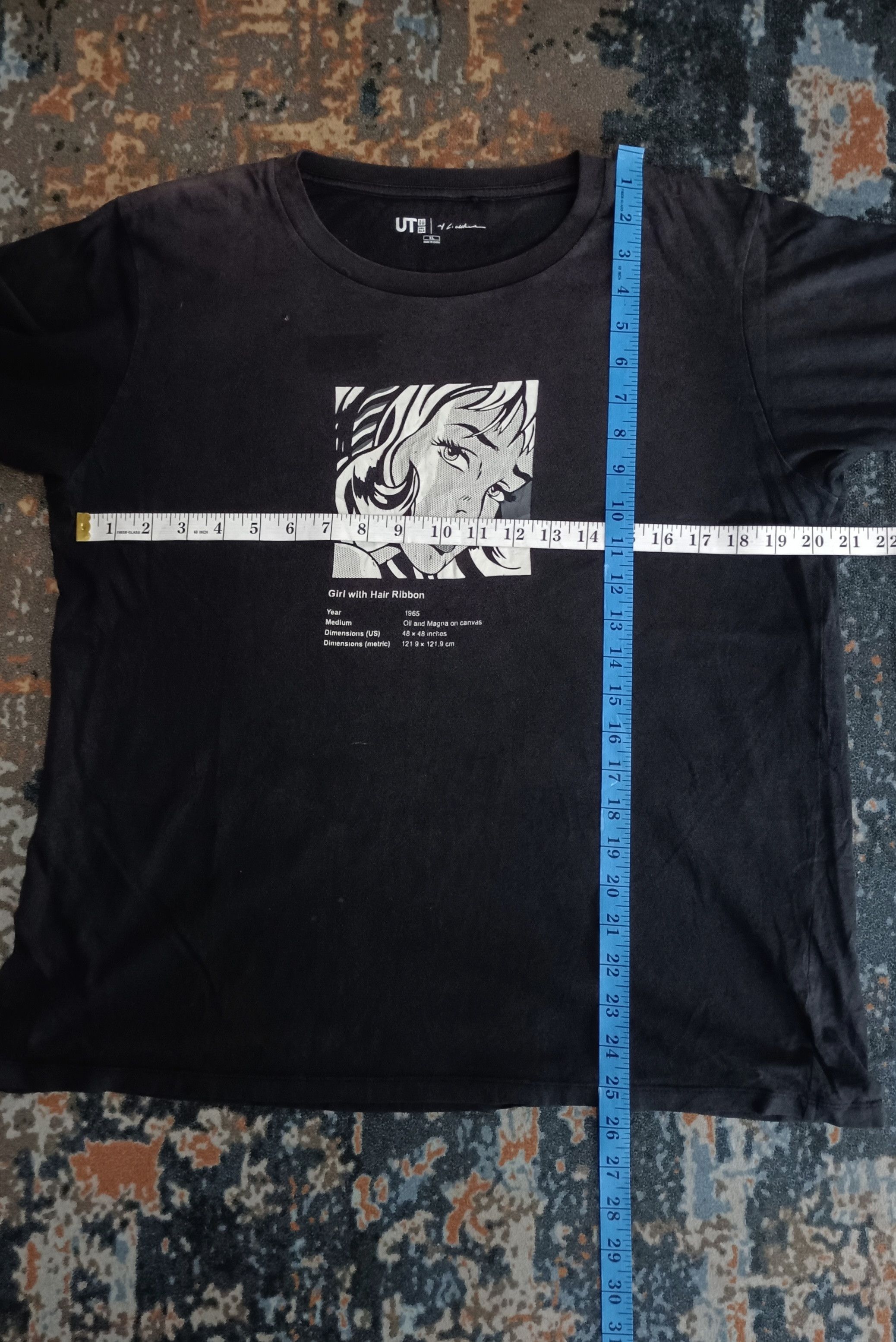 Anime × Japanese Brand × Uniqlo Roy Lichtenstein Uniqlo Girl Hair Ribbon Size US M / EU 48-50 / 2 - 8 Thumbnail