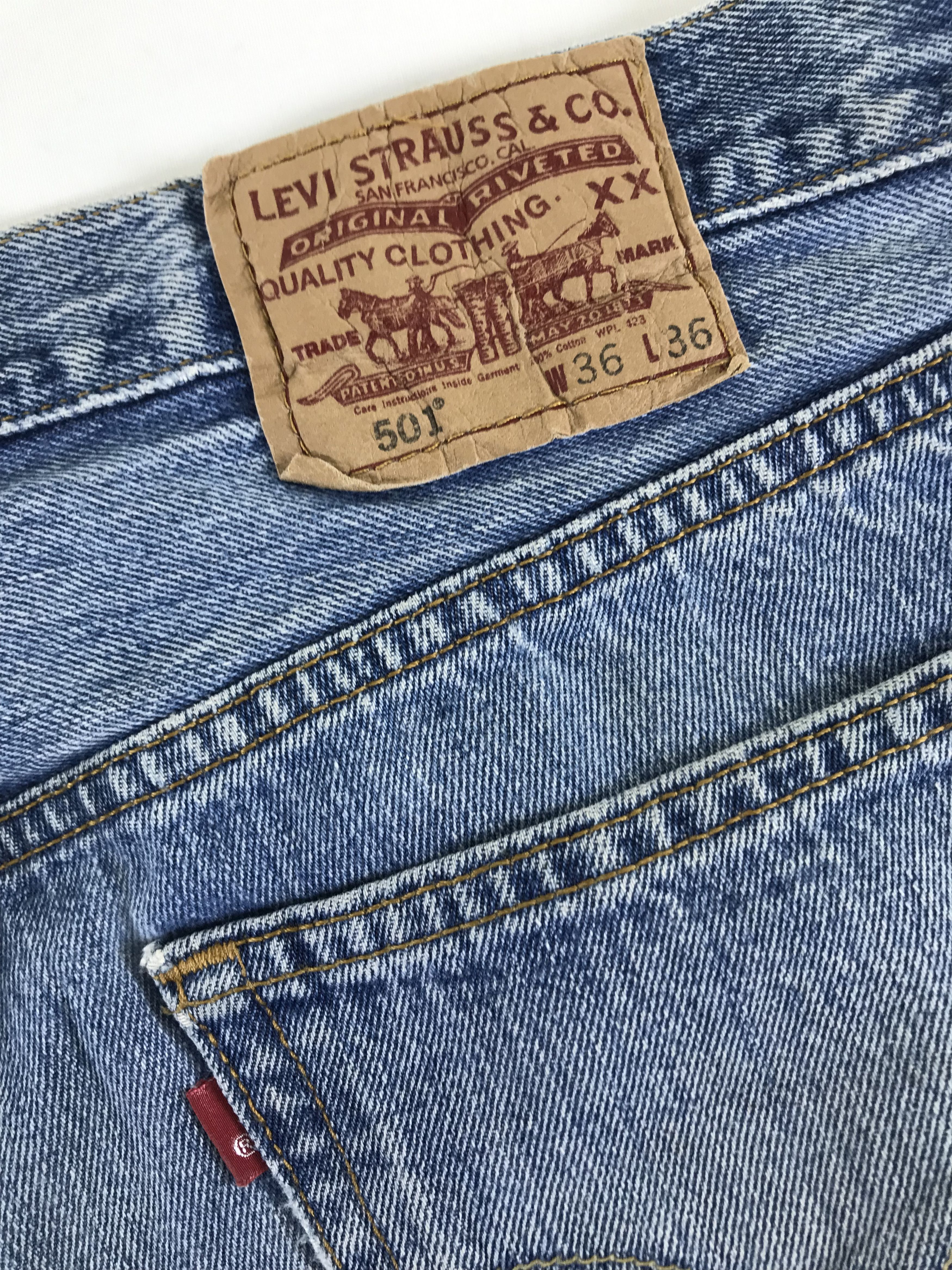 Levi's Vintage Levi's 501 Washed Jeans Size US 36 / EU 52 - 14 Thumbnail